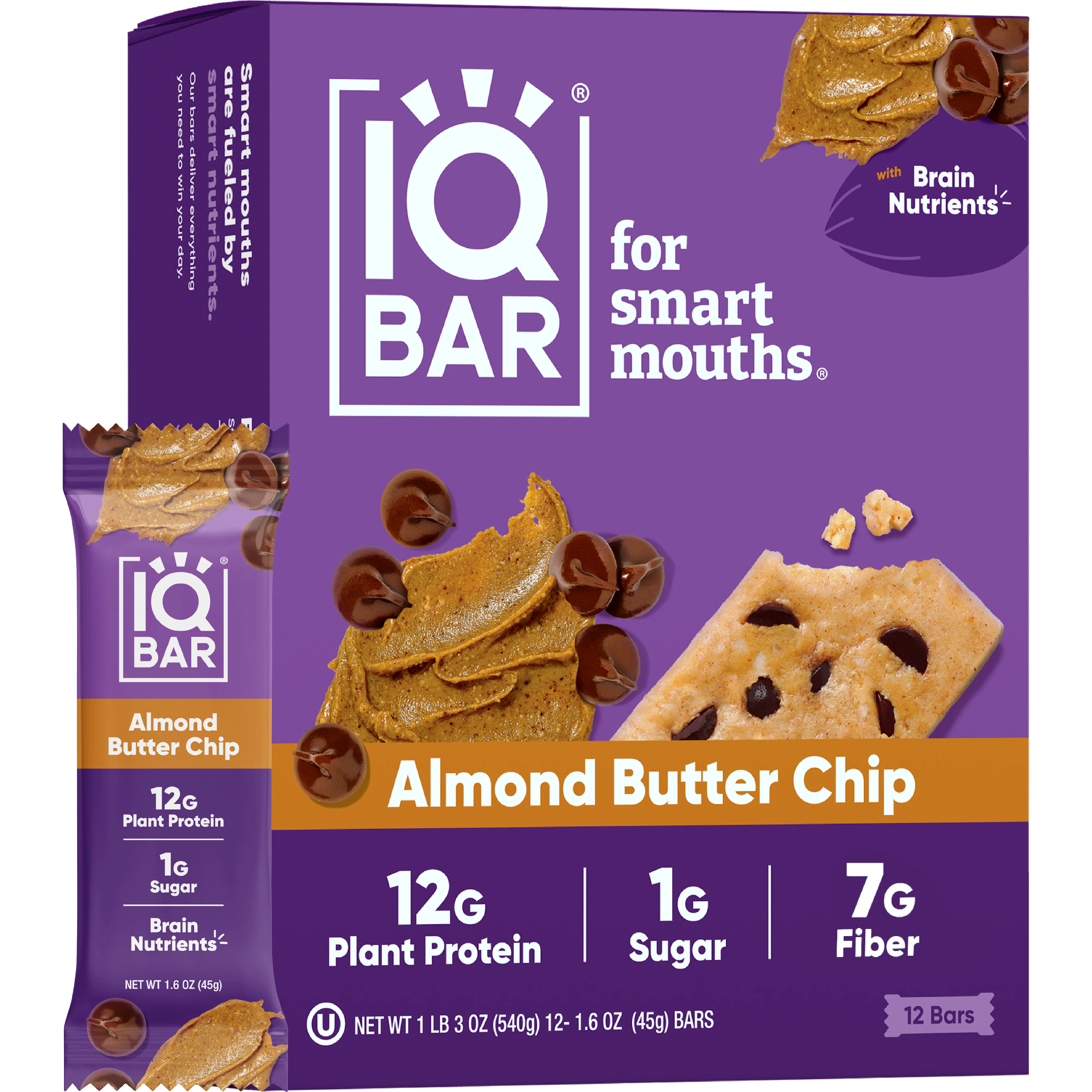 Almond Butter Chip (12 Bars)