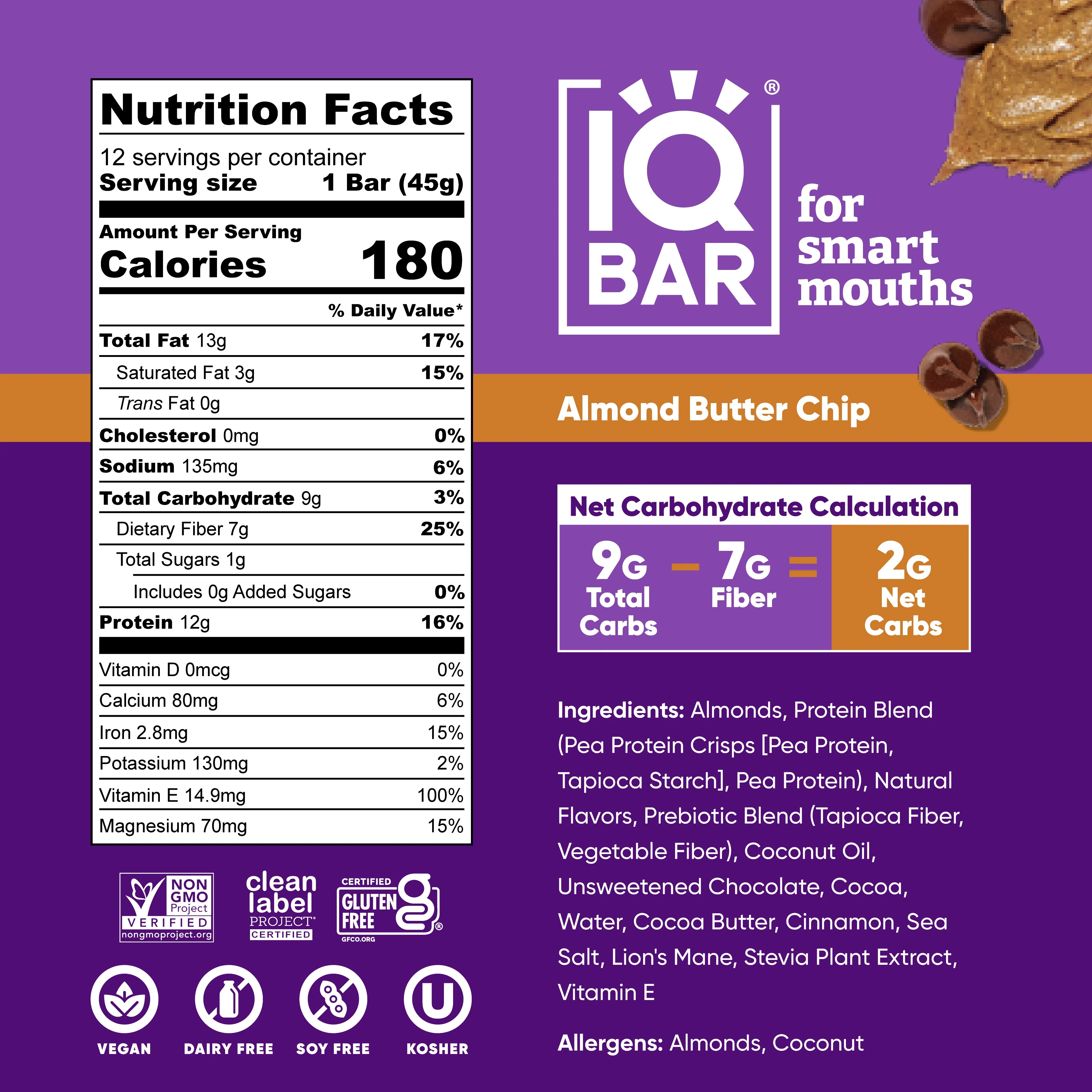 Almond Butter Chip (12 Bars) - Image 4