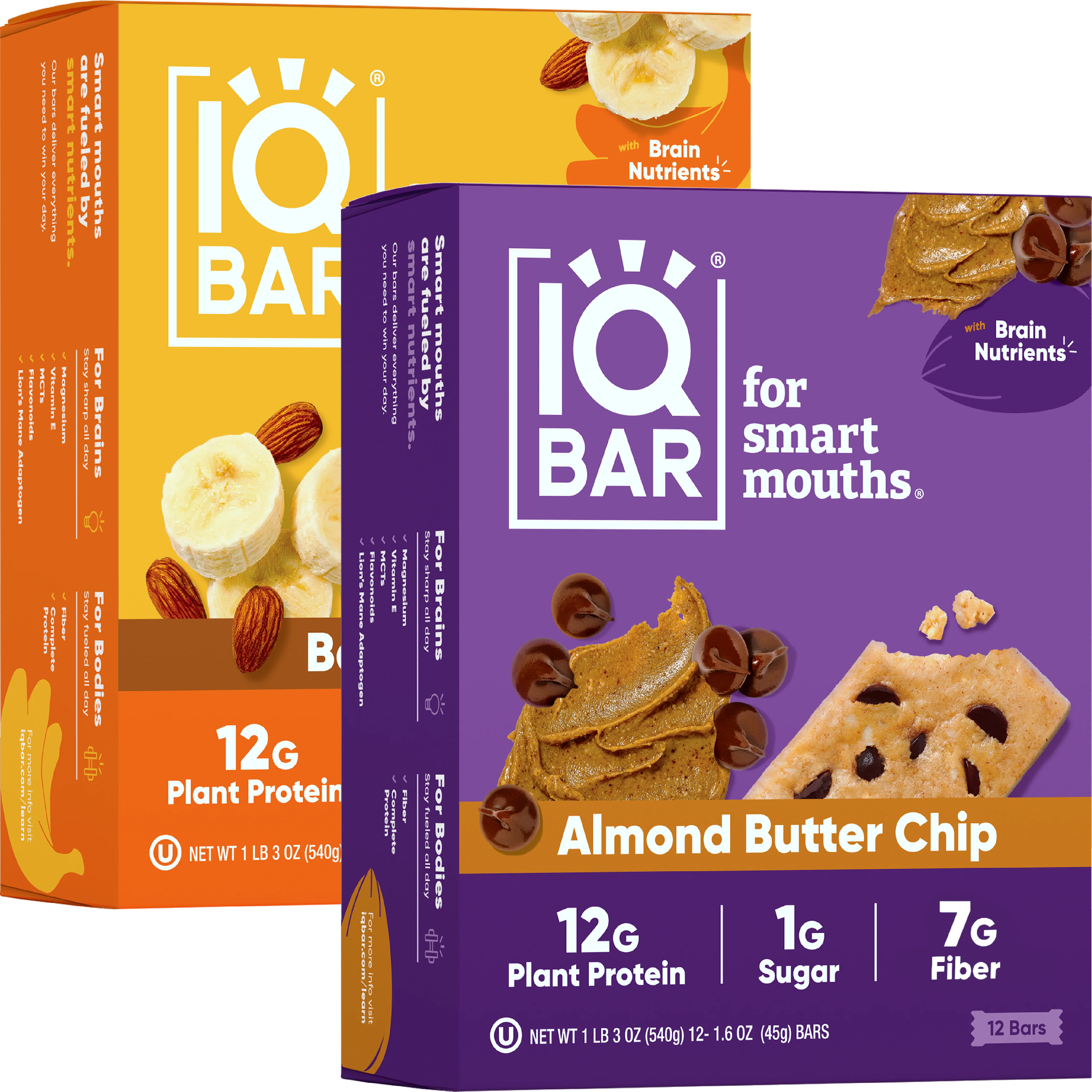 Almond Butter Chip & Banana Nut (24 Bars)