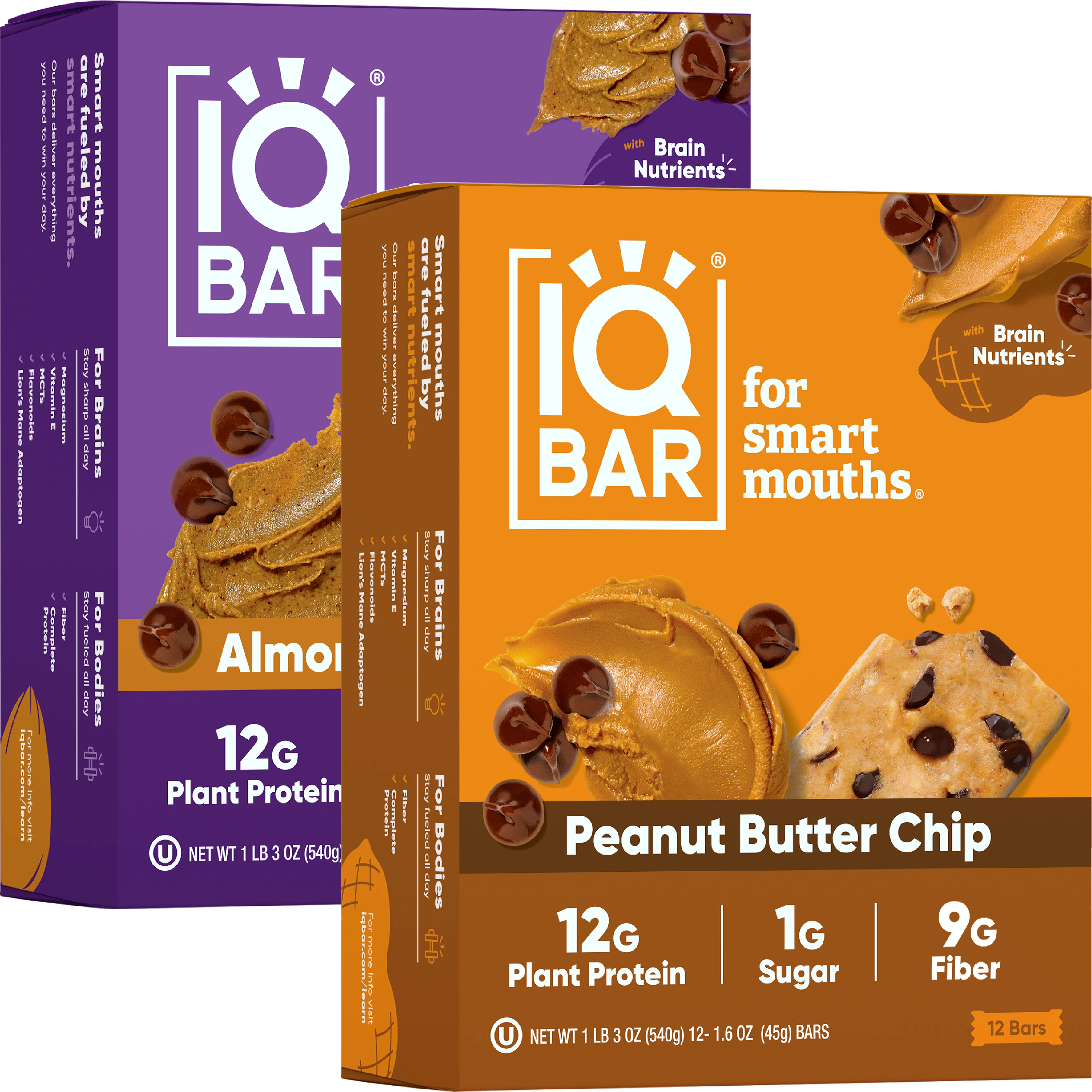 Almond Butter Chip & Peanut Butter Chip (24 Bars)