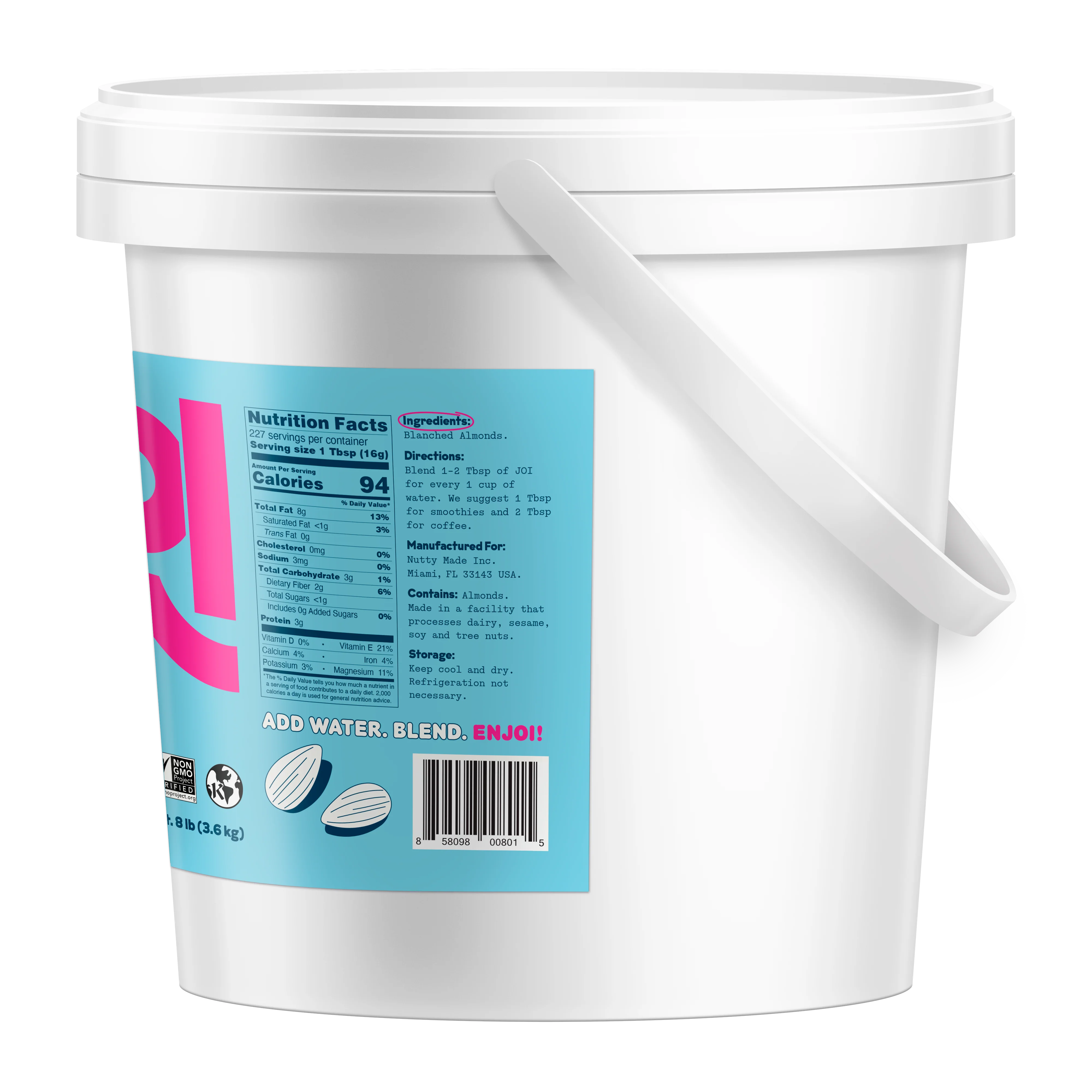 Almond Milk Base - Bulk by JOI - Image 3