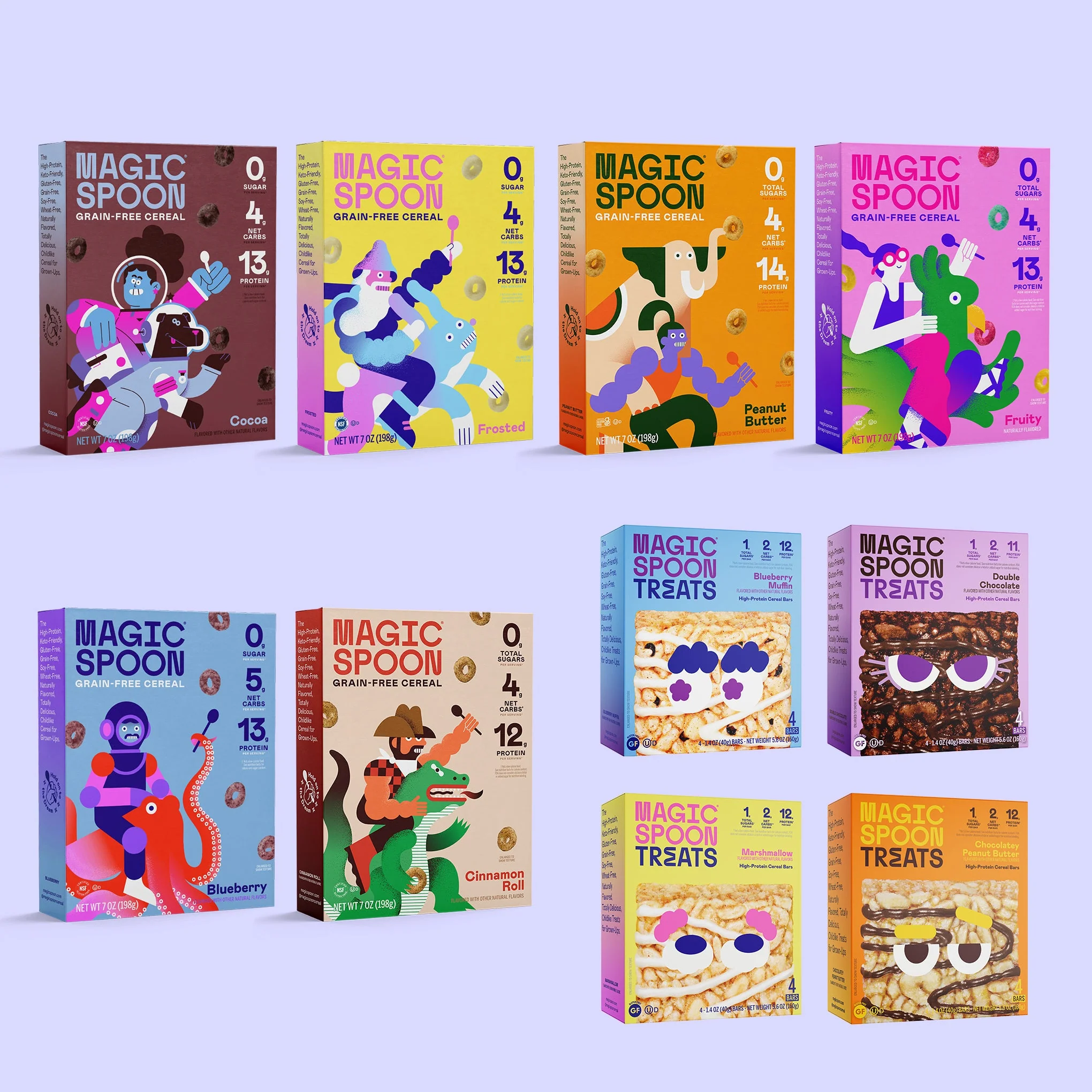 Bestseller Bundle - 6 boxes + 16 Cereal Treats (4 Boxes) - Image 3