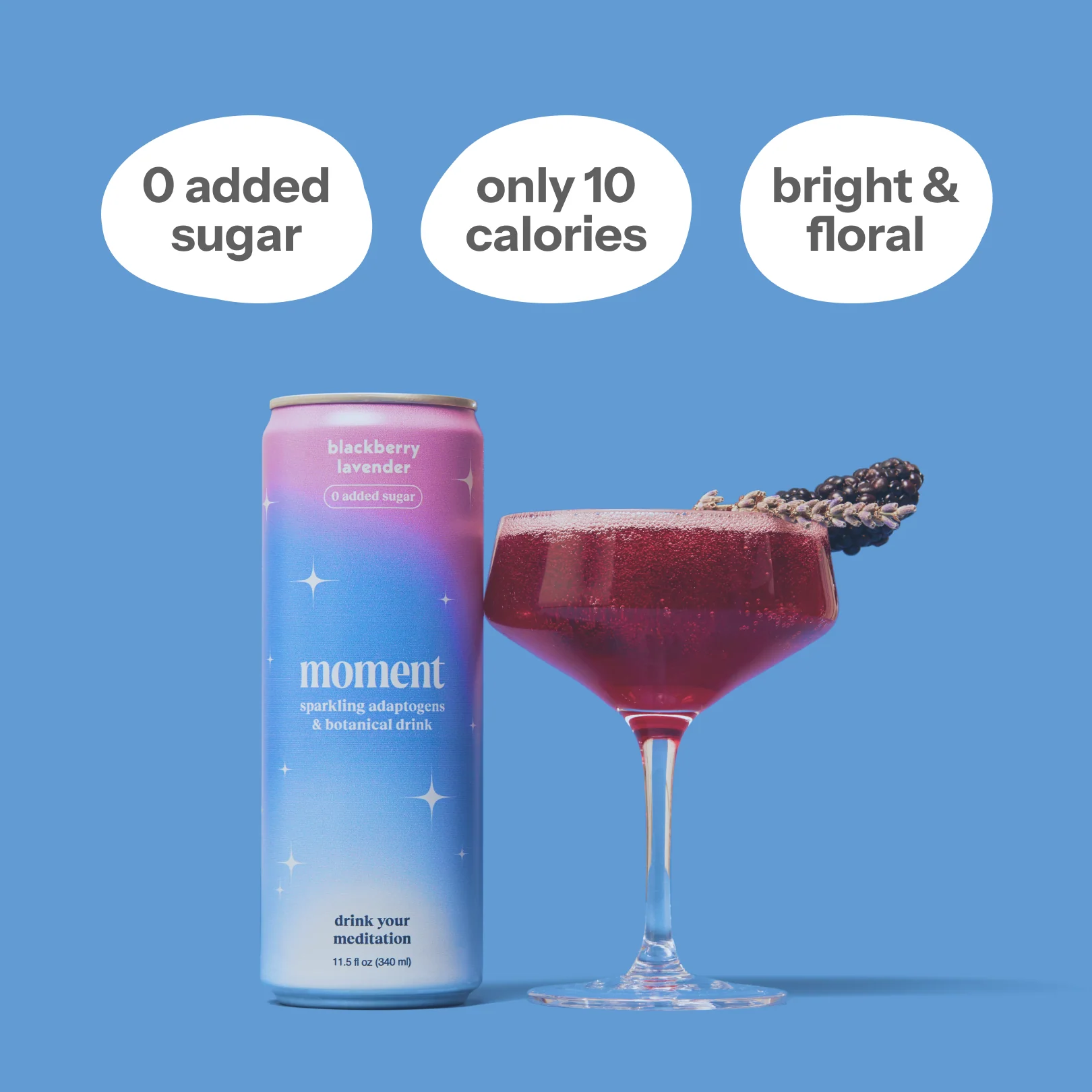 blackberry lavender (botanical soda | 24 pack) - Image 6
