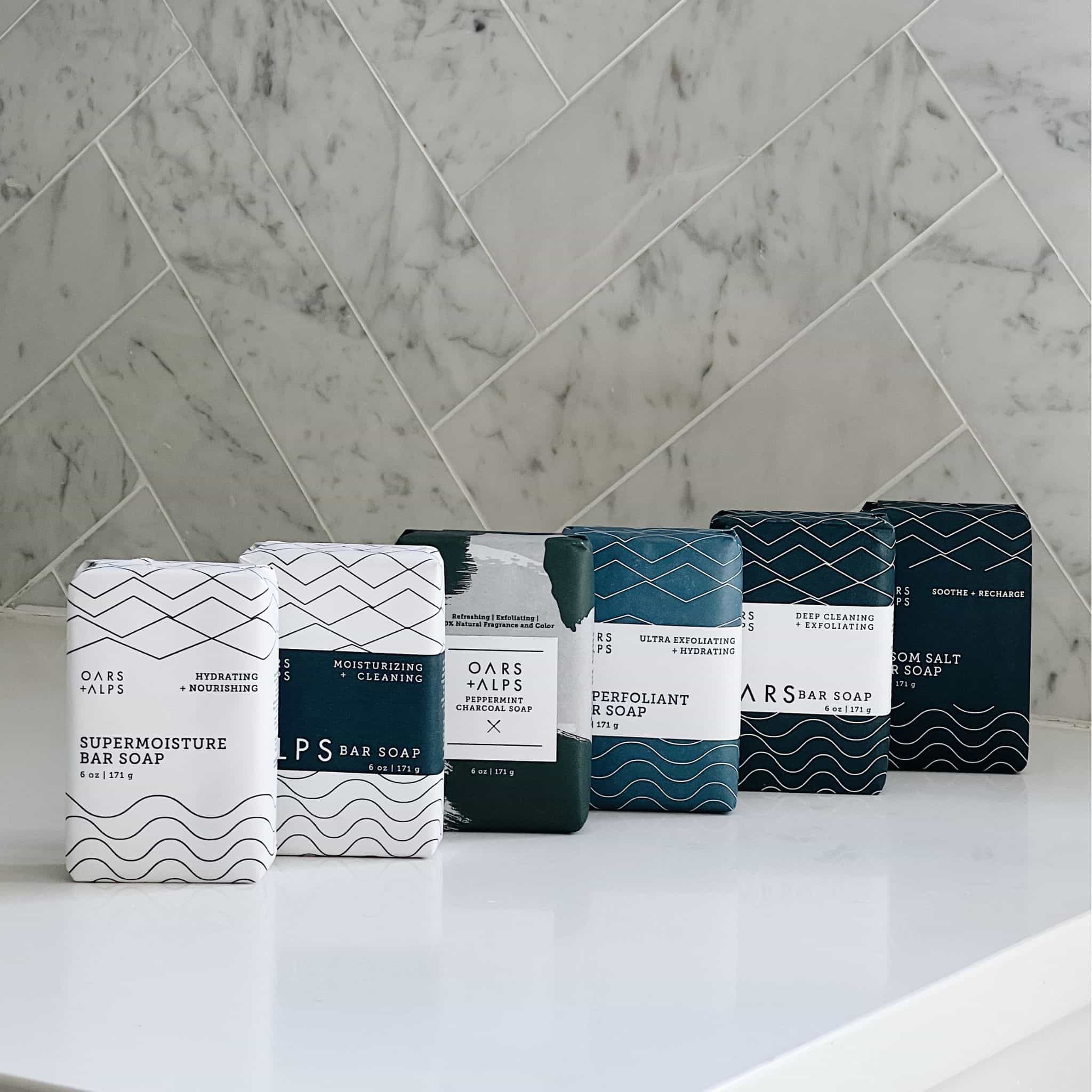 Blue Charcoal Oars Bar Soap - Image 10