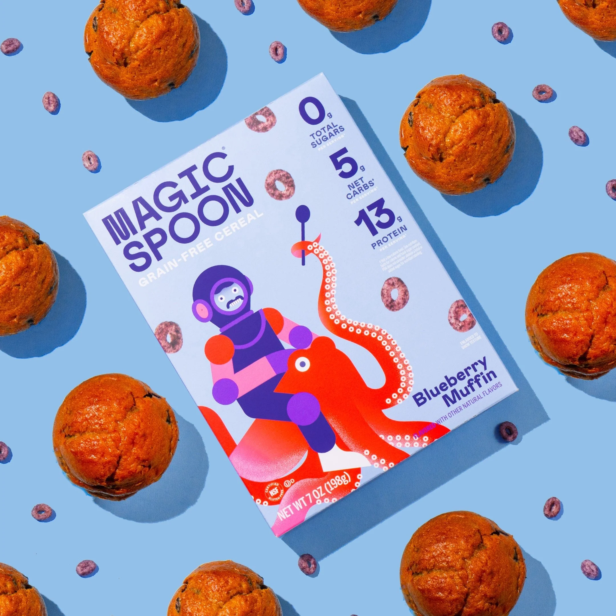 Blueberry Muffin - 1 case (4 boxes) - Image 5