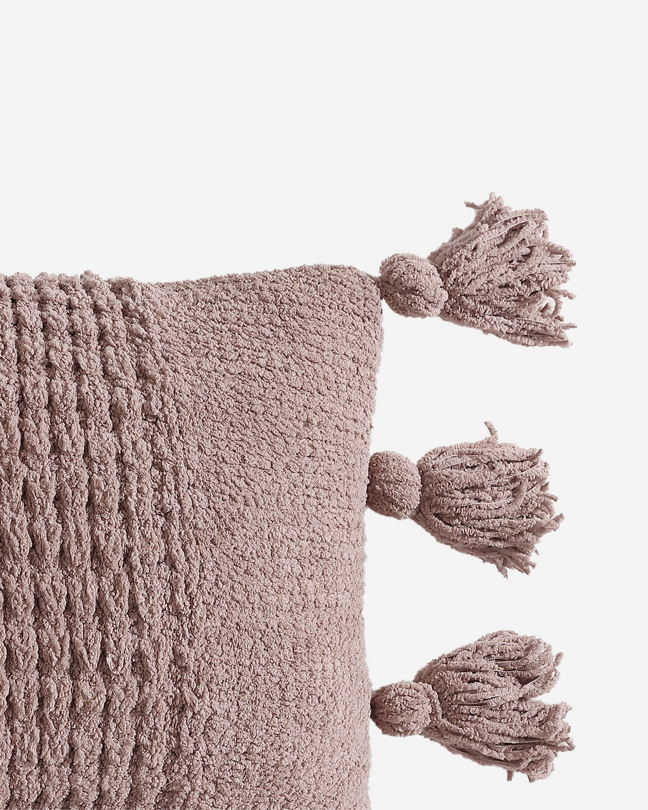 Braided Pom Pom Lumbar Pillow - Image 15