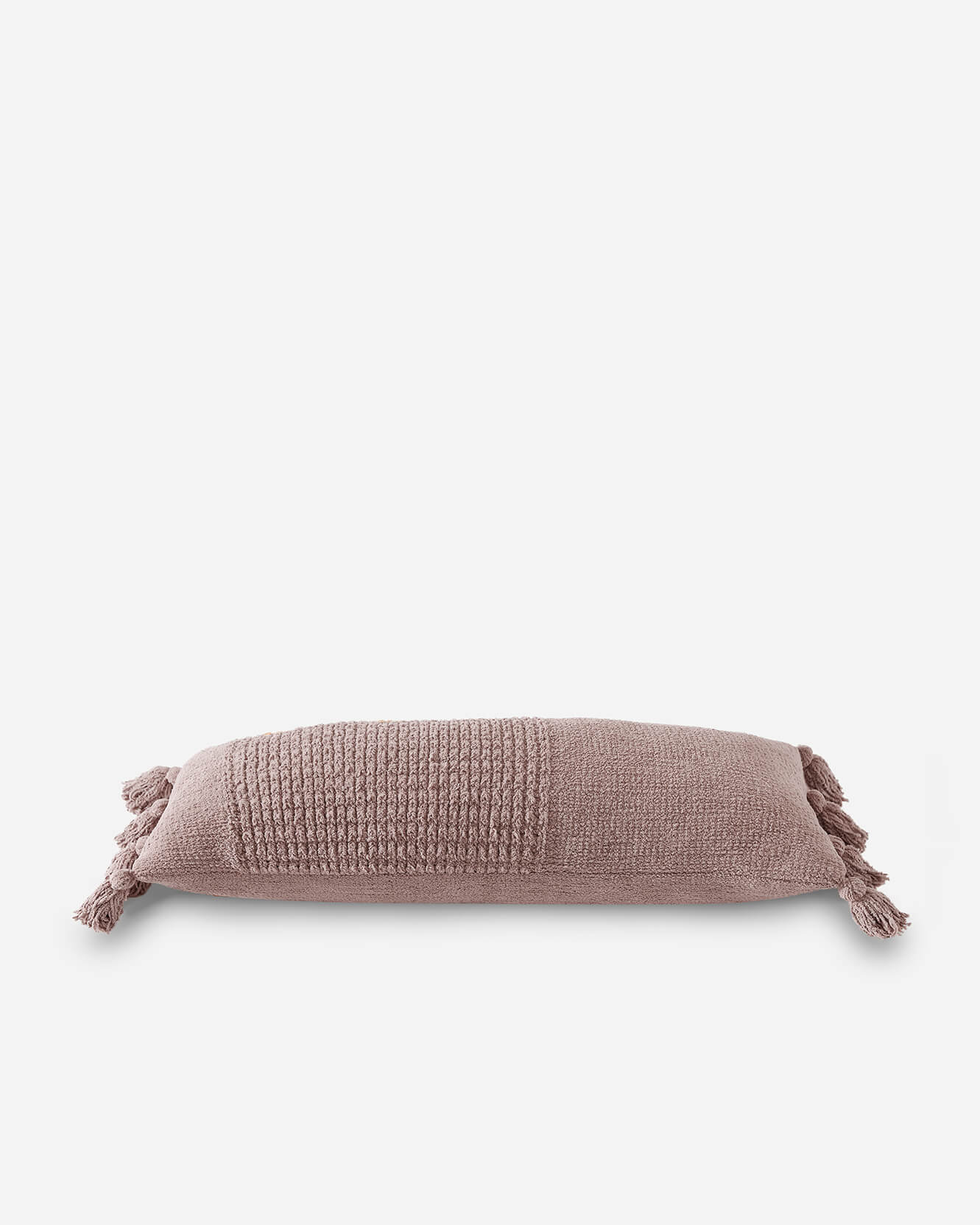 Braided Pom Pom Lumbar Pillow - Image 16
