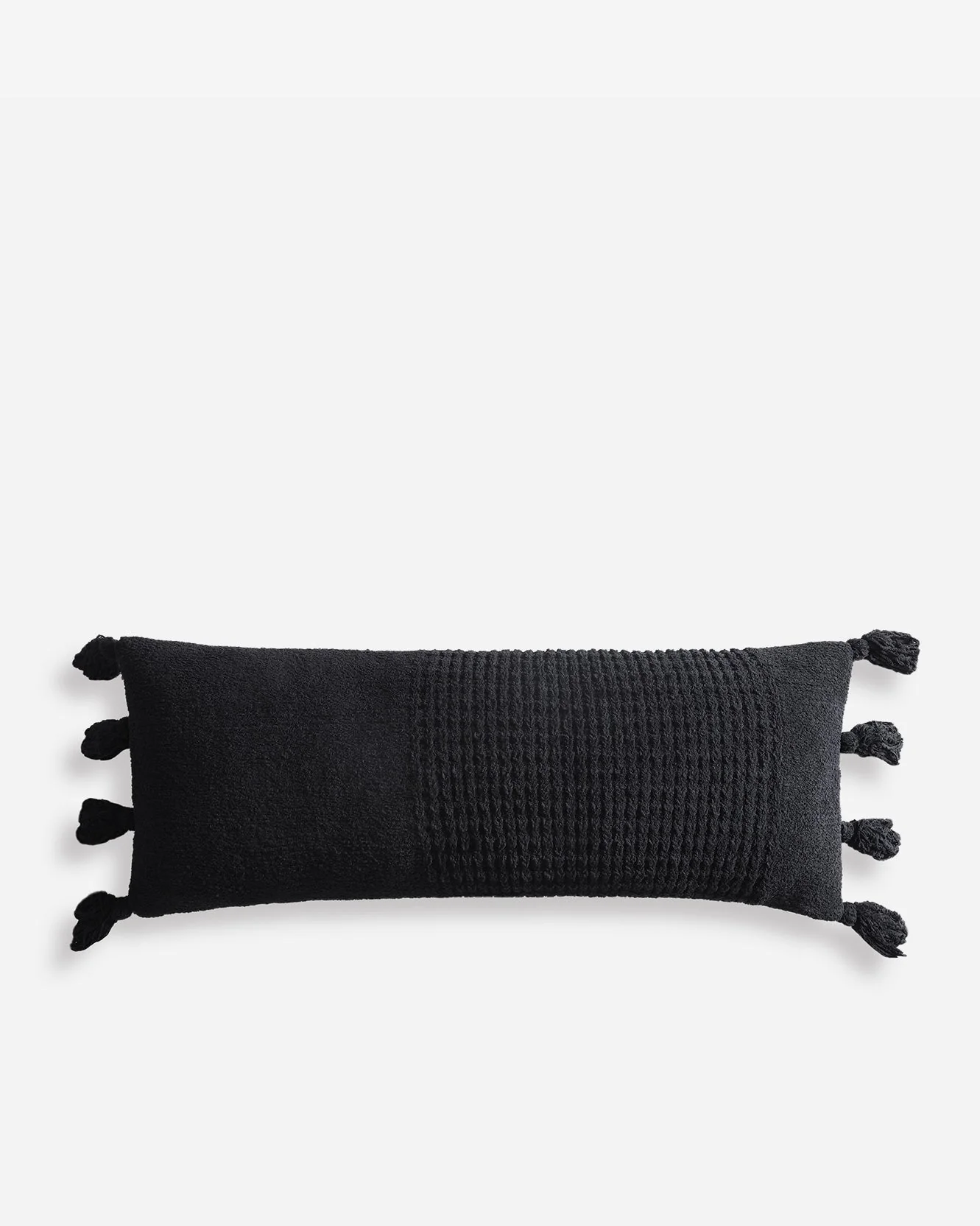 Braided Pom Pom Lumbar Pillow - Image 18