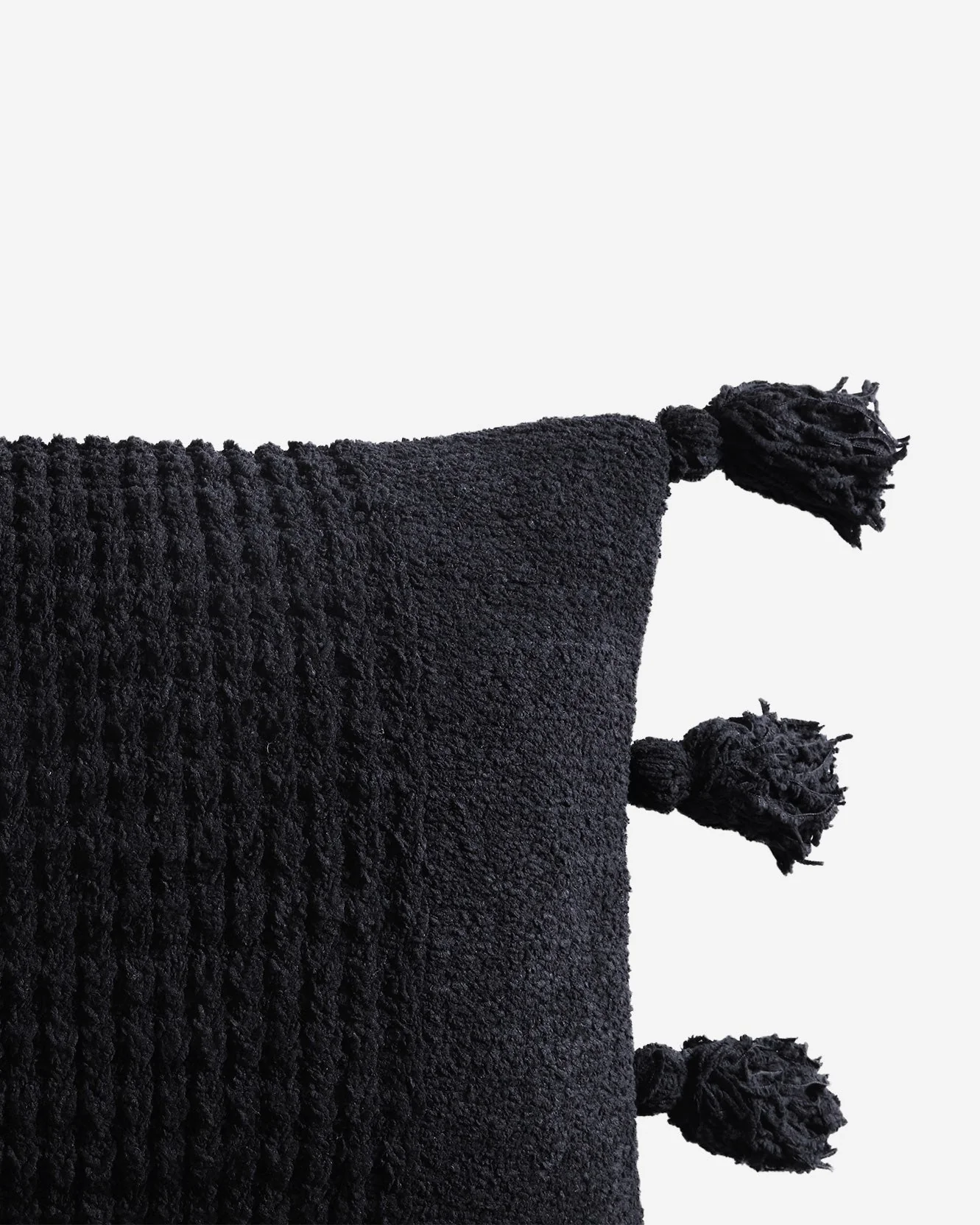 Braided Pom Pom Lumbar Pillow - Image 20