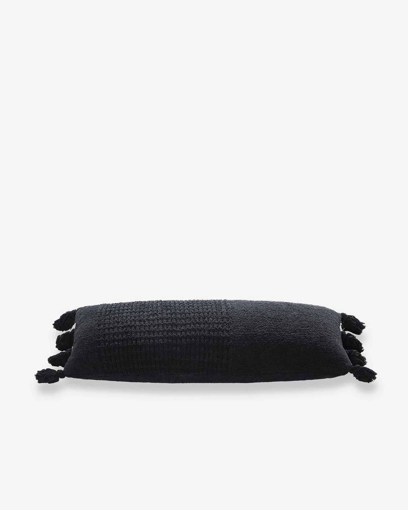 Braided Pom Pom Lumbar Pillow - Image 21