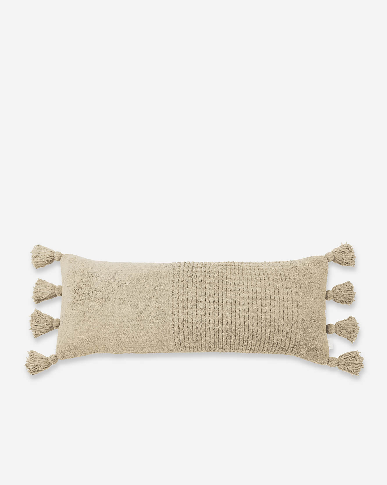 Braided Pom Pom Lumbar Pillow - Image 24