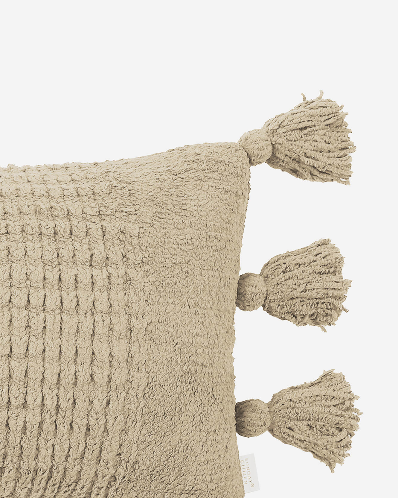 Braided Pom Pom Lumbar Pillow - Image 25