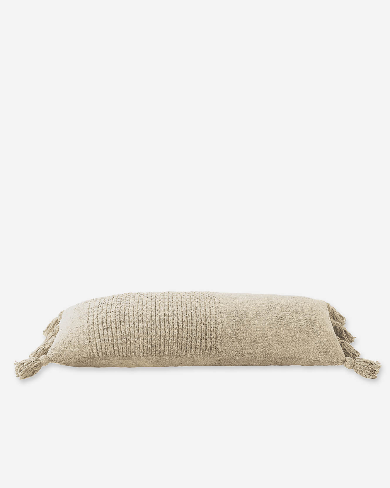 Braided Pom Pom Lumbar Pillow - Image 26