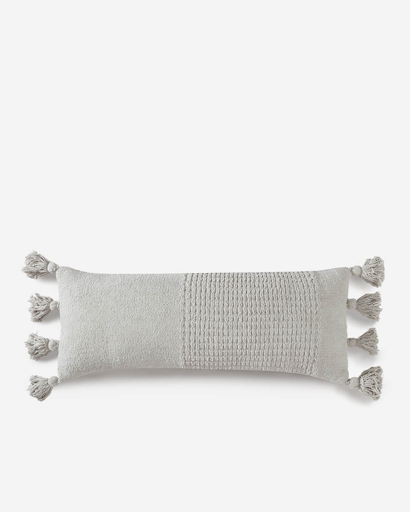 Braided Pom Pom Lumbar Pillow - Image 29