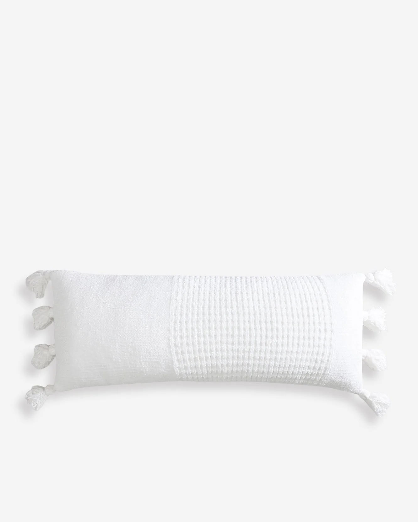 Braided Pom Pom Lumbar Pillow - Image 5
