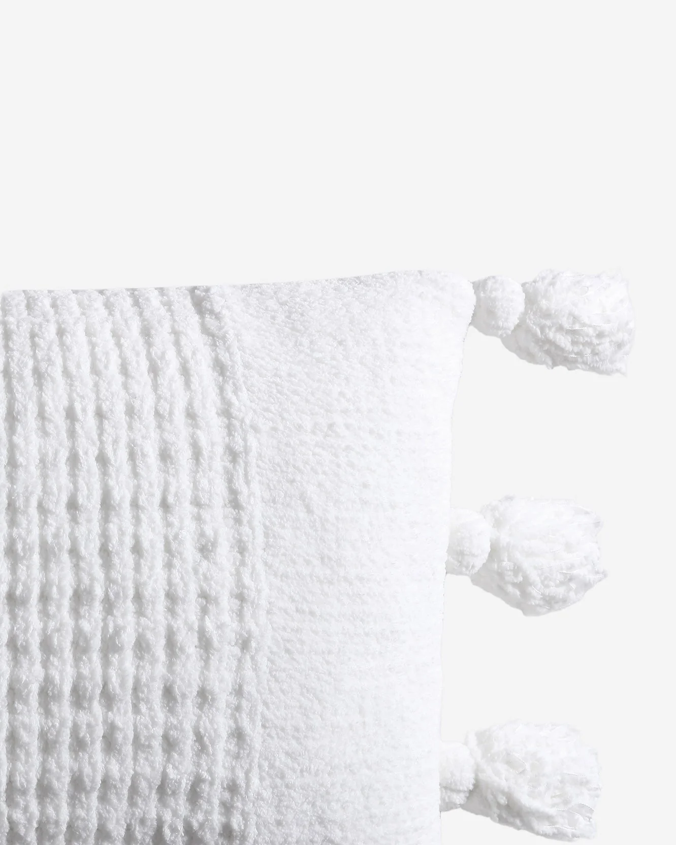 Braided Pom Pom Lumbar Pillow - Image 7