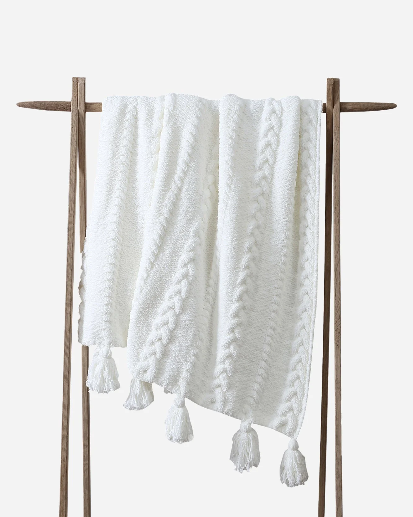 Braided Pom Pom Throw - Image 20