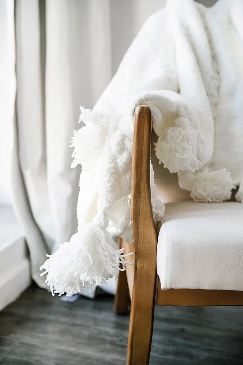 Braided Pom Pom Throw - Image 25
