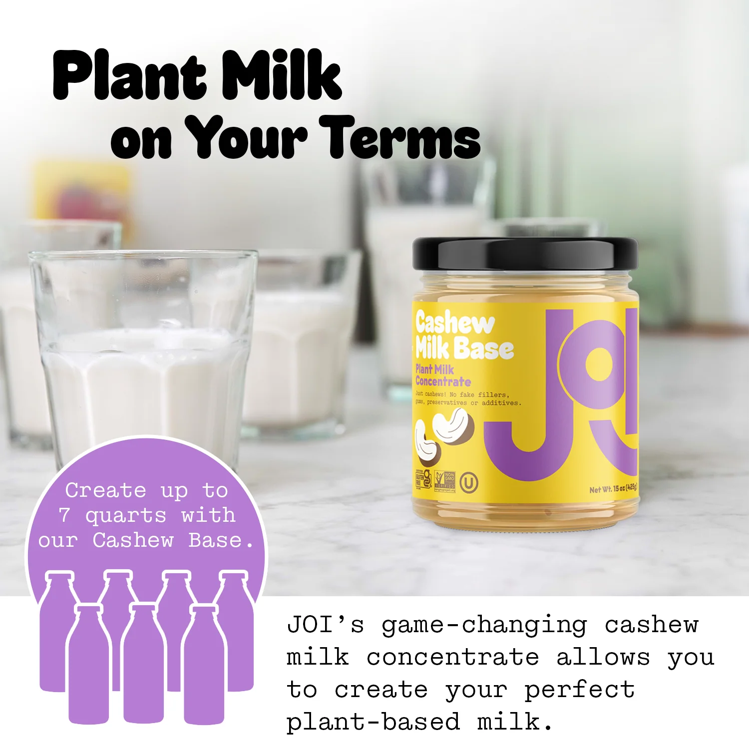 Cashew Milk Base 4-Pack by JOI - Image 5