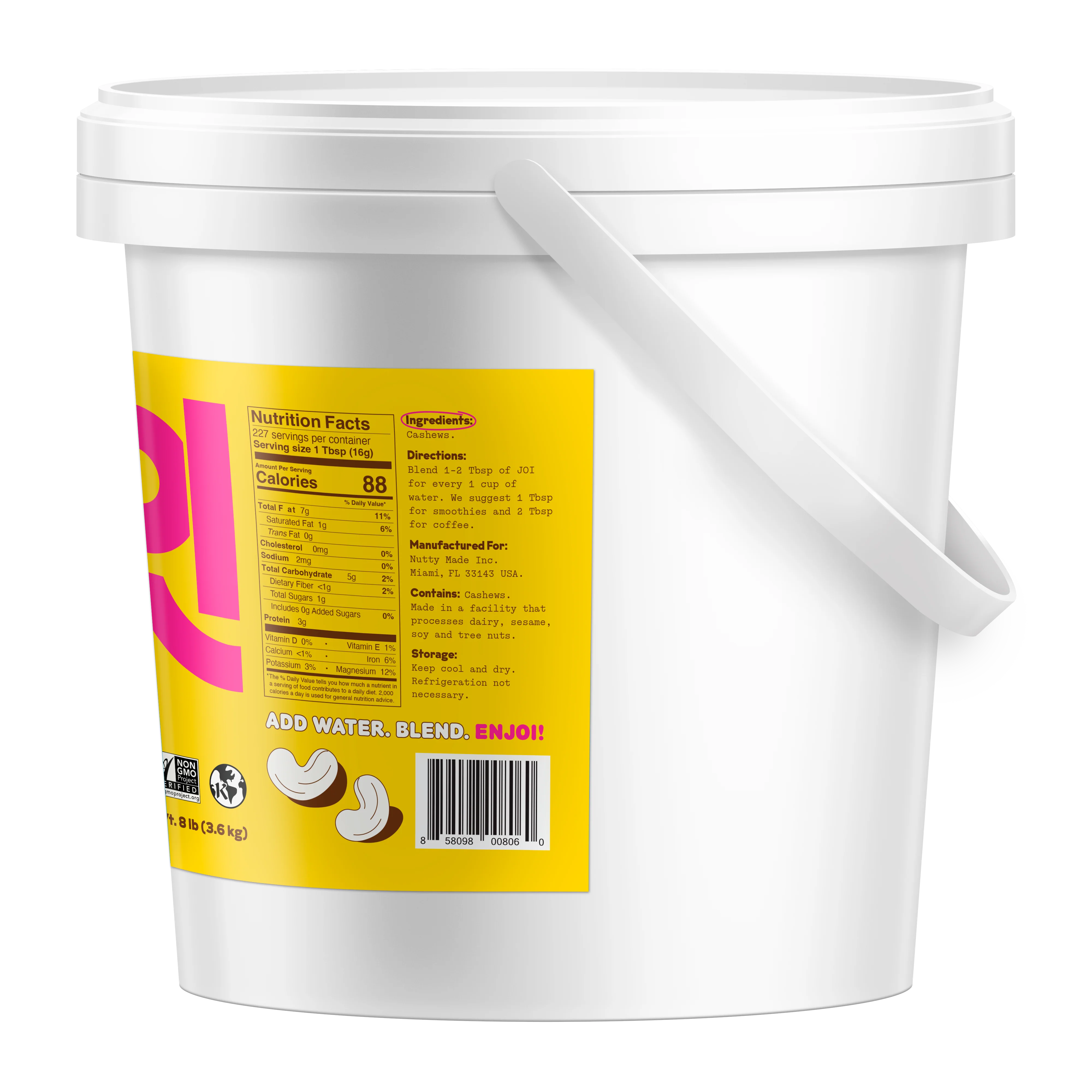 Cashew Milk Base - Bulk by JOI - Image 3