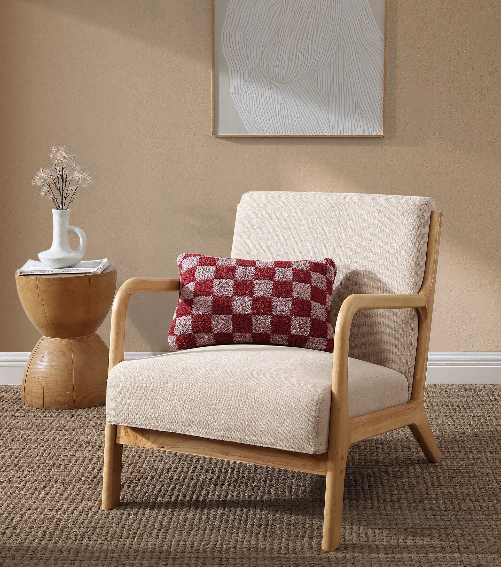 Checkerboard Mini Pillow - Image 13