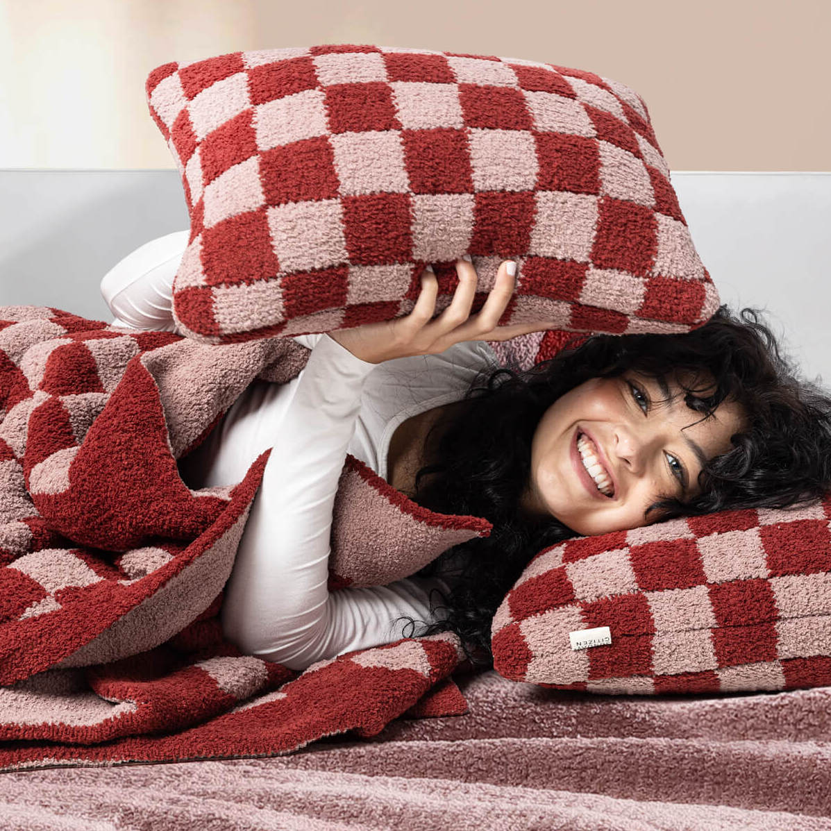 Checkerboard Mini Pillow - Image 15