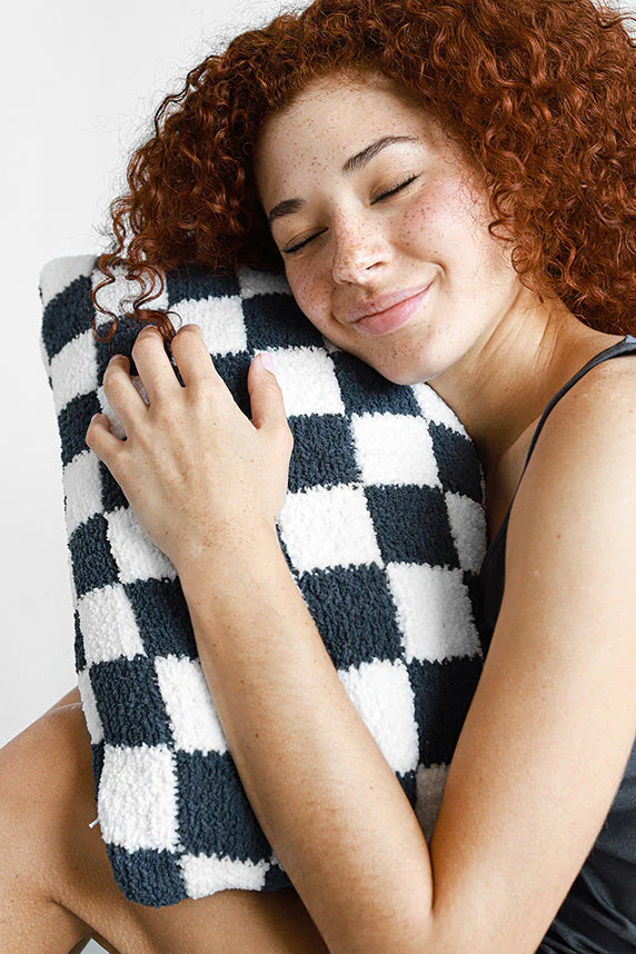 Checkerboard Throw Pillow - Image 27
