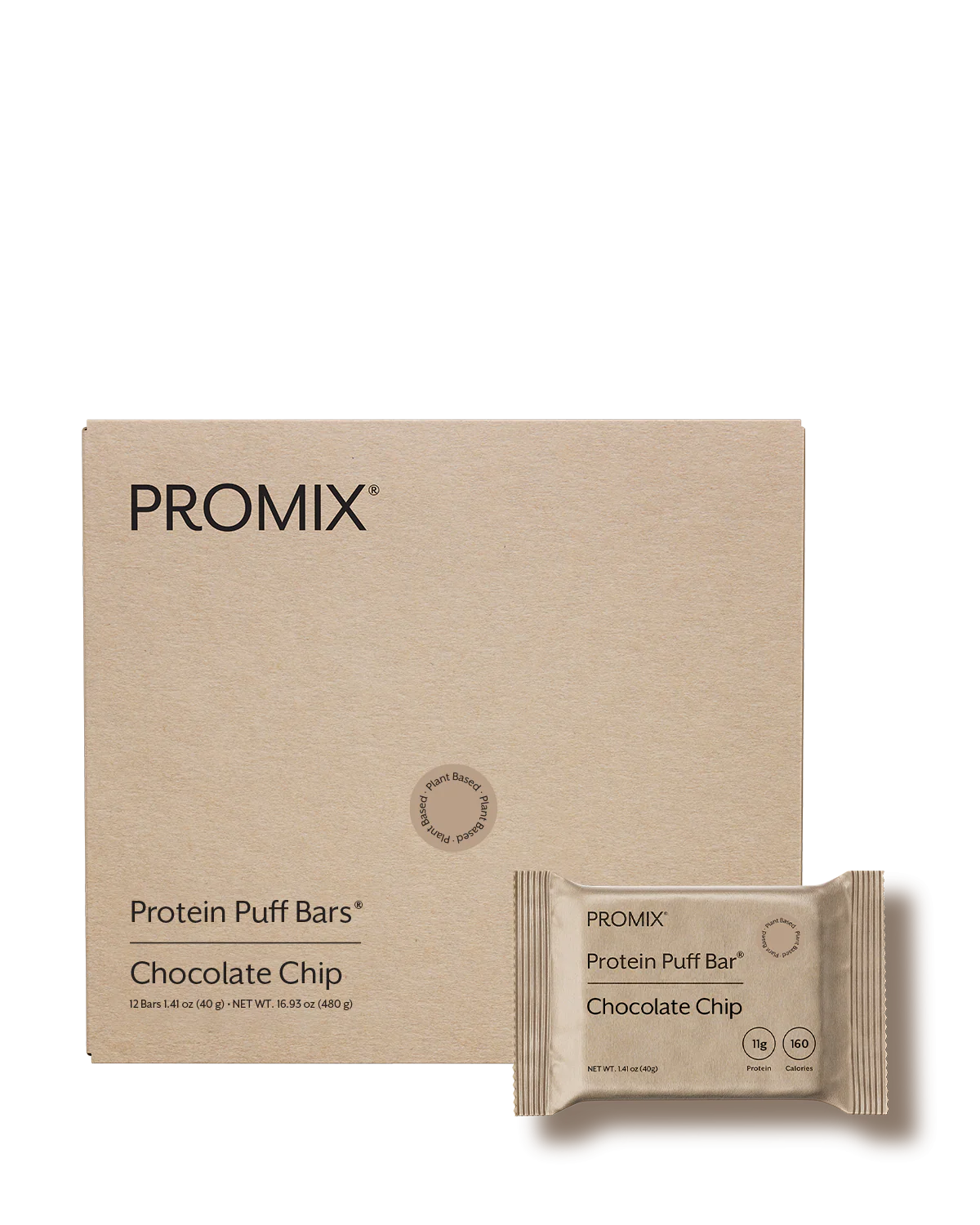 Chocolate Chip Plant Protein Puff Bars - Image 3