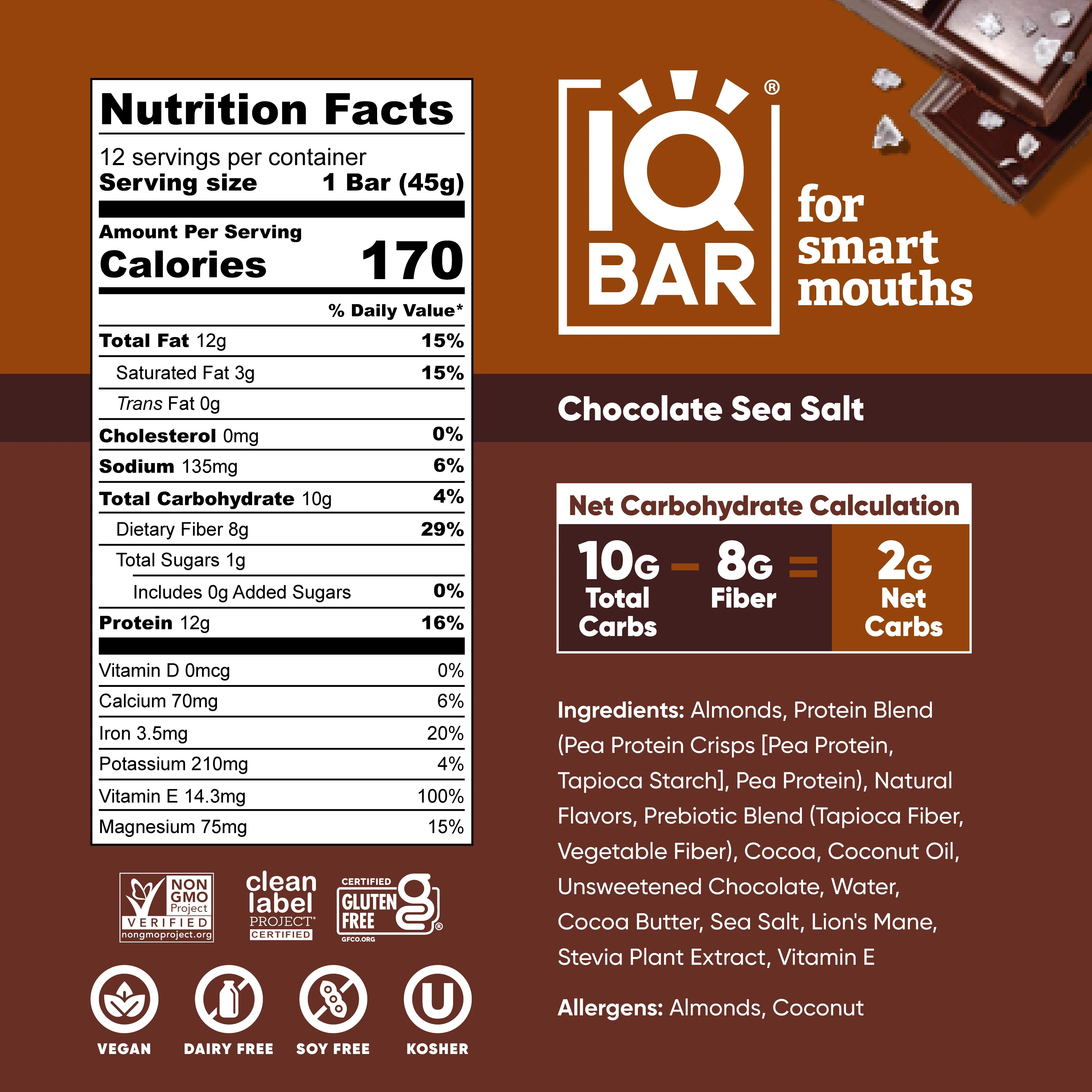 Chocolate Sea Salt (12 Bars) - Image 4