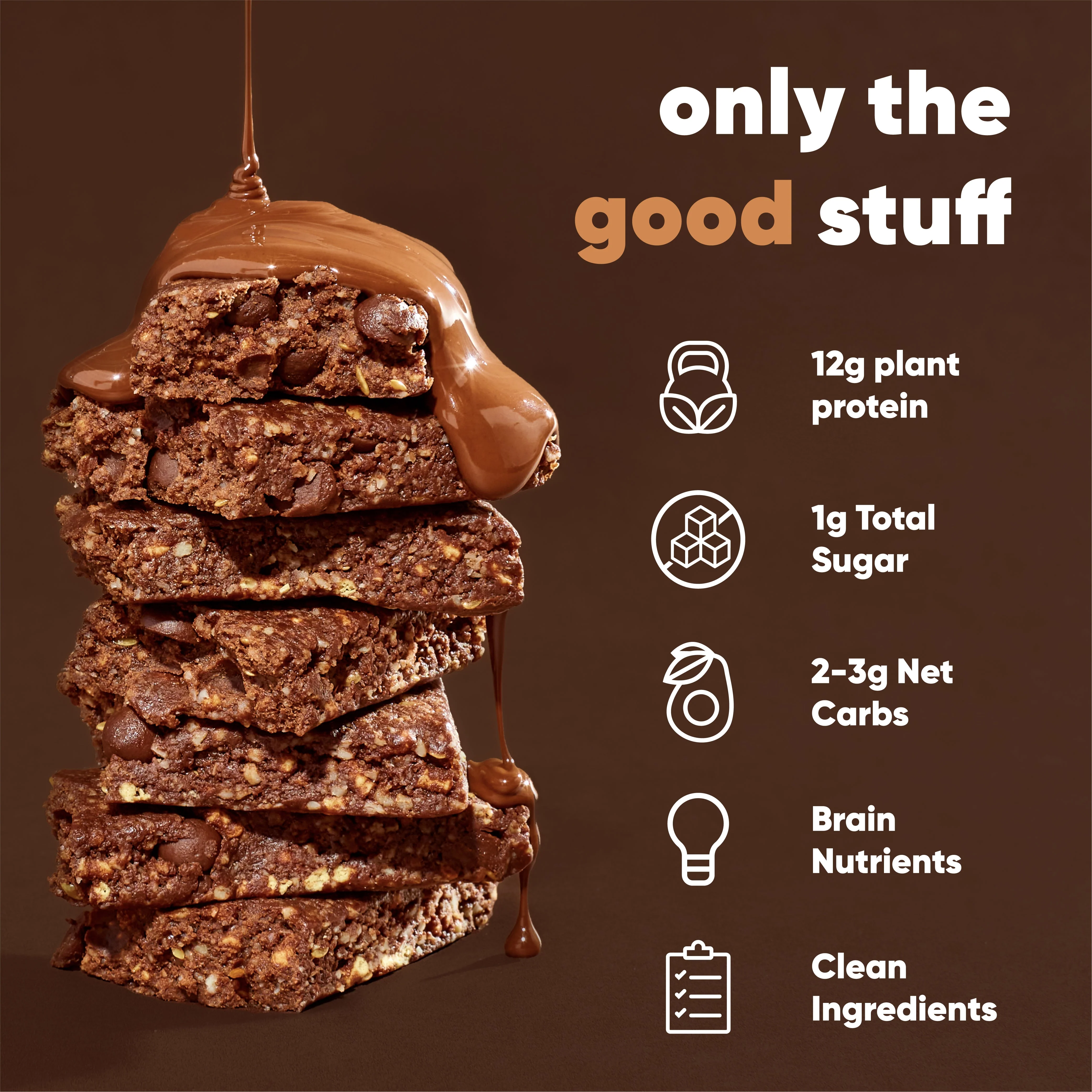 Chocolate Sea Salt & Peanut Butter Chip (24 Bars) - Image 3