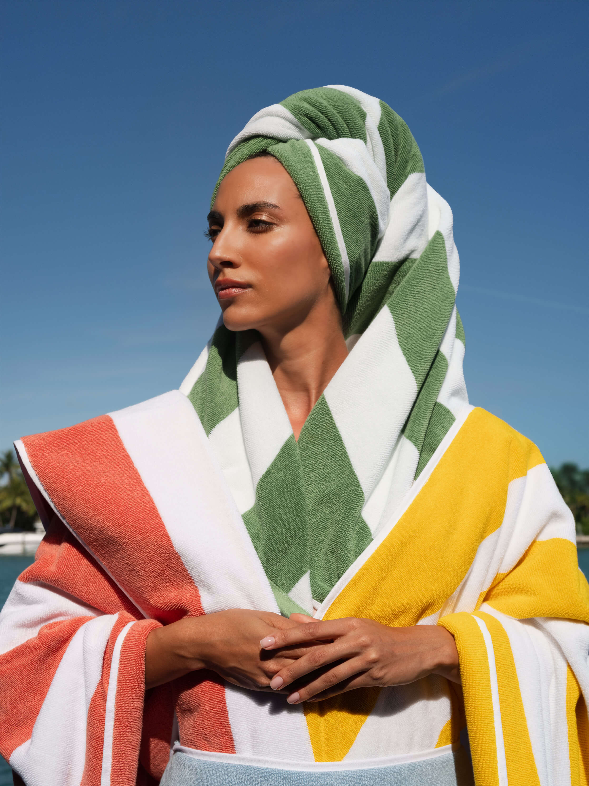 Coastal Beach Towel - Image 2