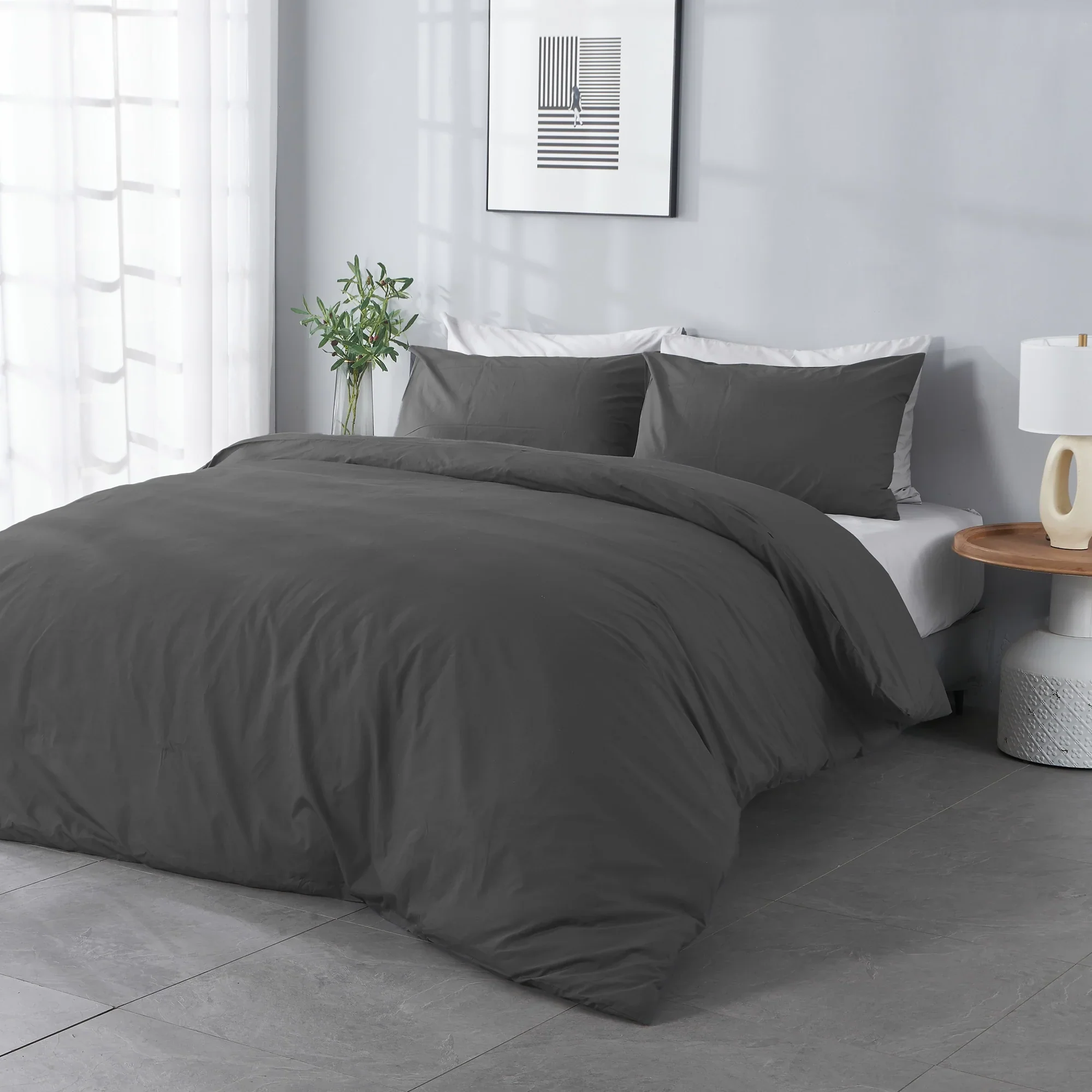 CrispCool Cotton Duvet Cover - Final Sale - Image 4