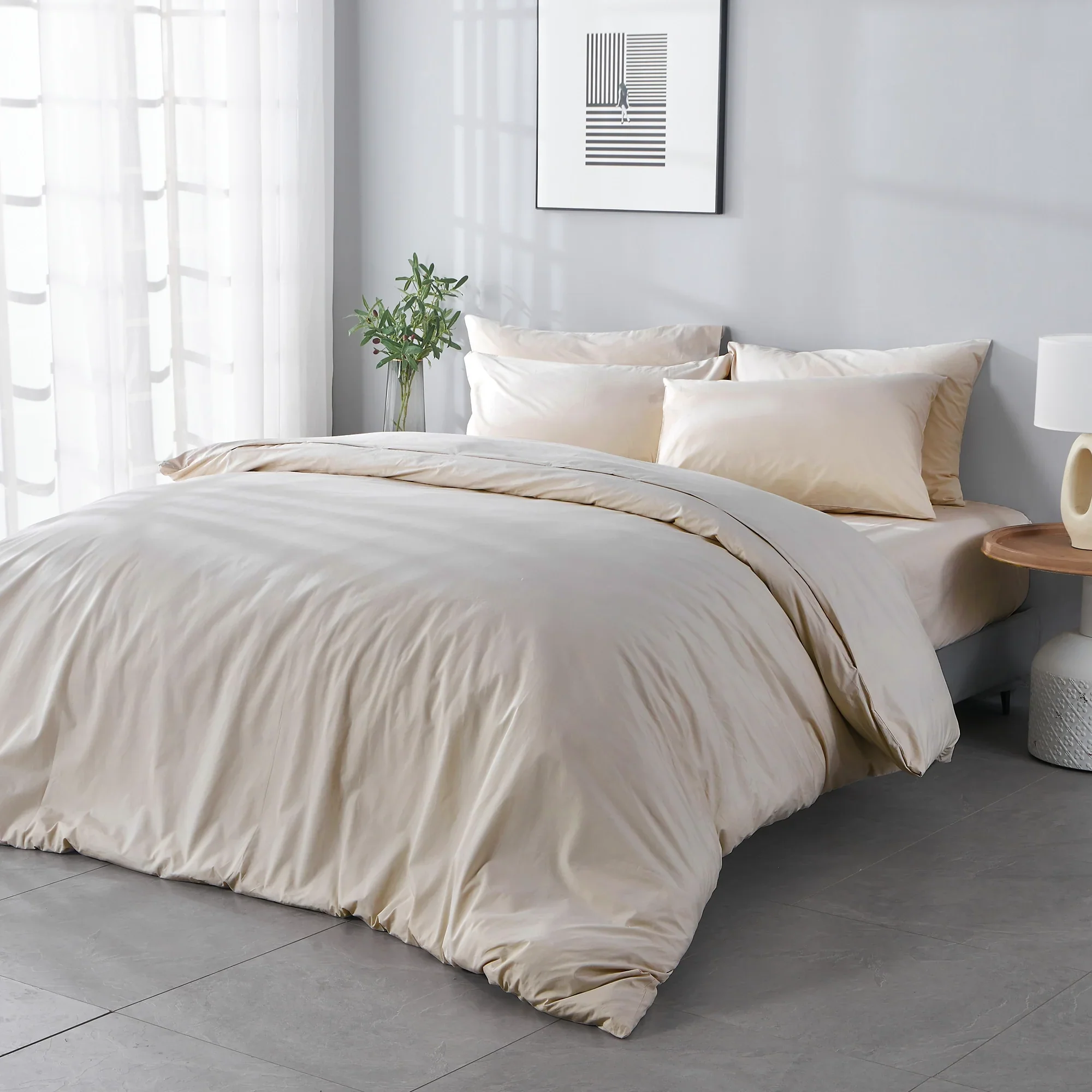 CrispCool Cotton Duvet Cover - Final Sale - Image 5