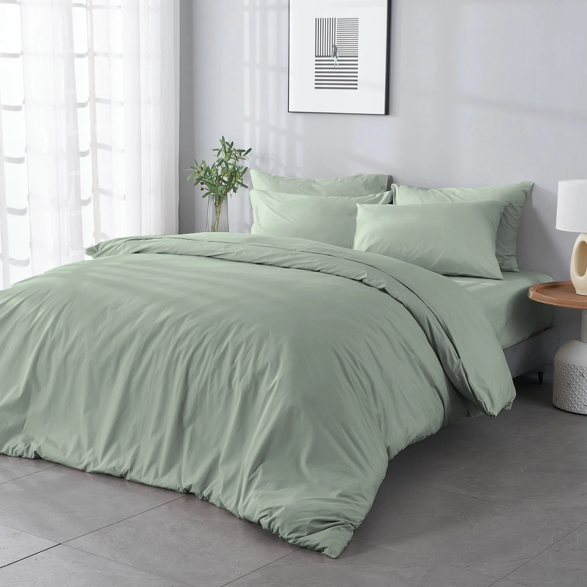 CrispCool Cotton Duvet Cover - Final Sale - Image 7