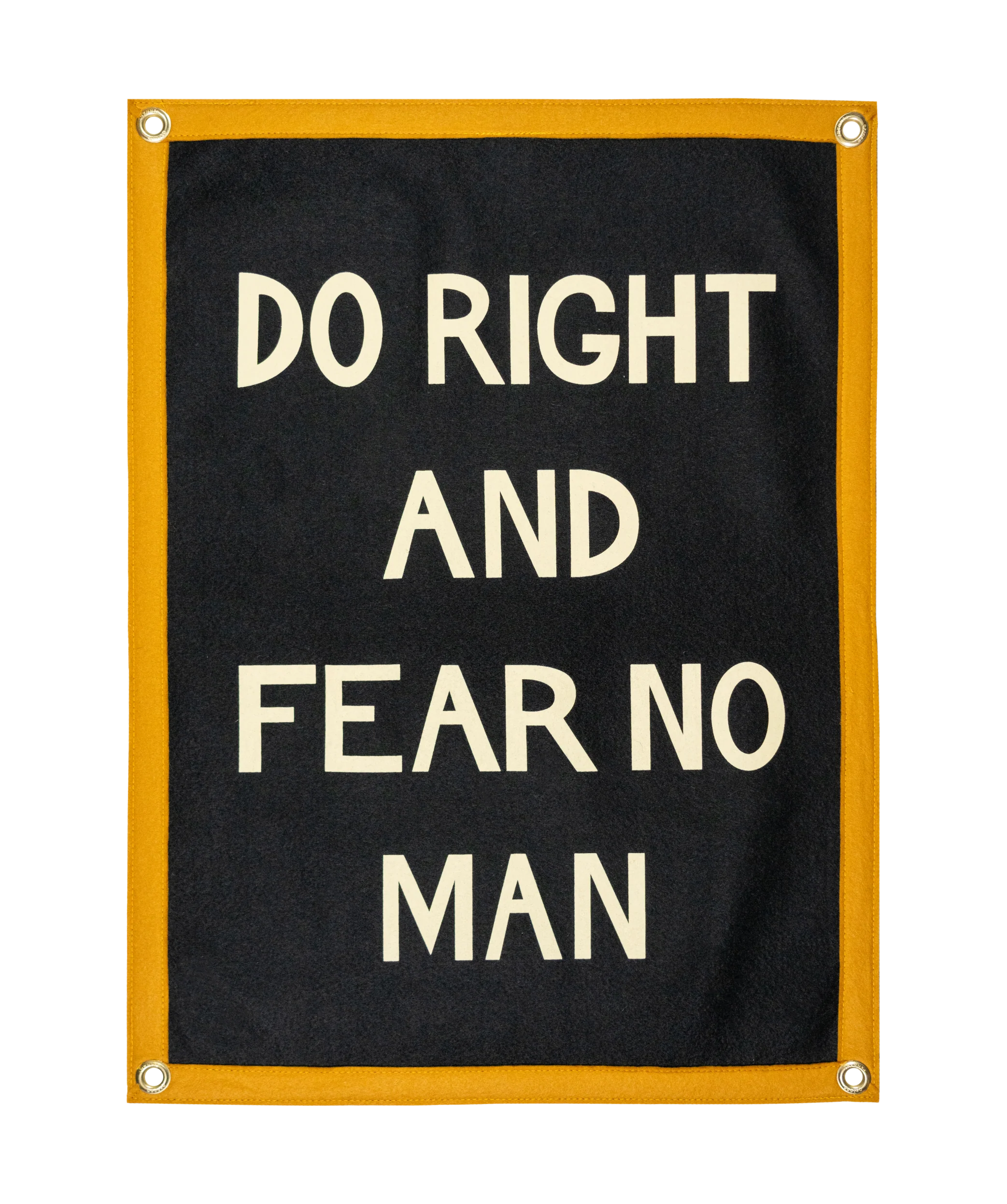 Do Right And Fear No Man Camp Flag