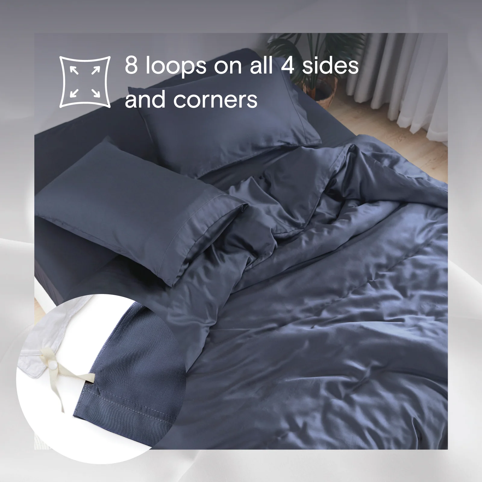 DOZ Bamboo Duvet Cover Set - Image 3
