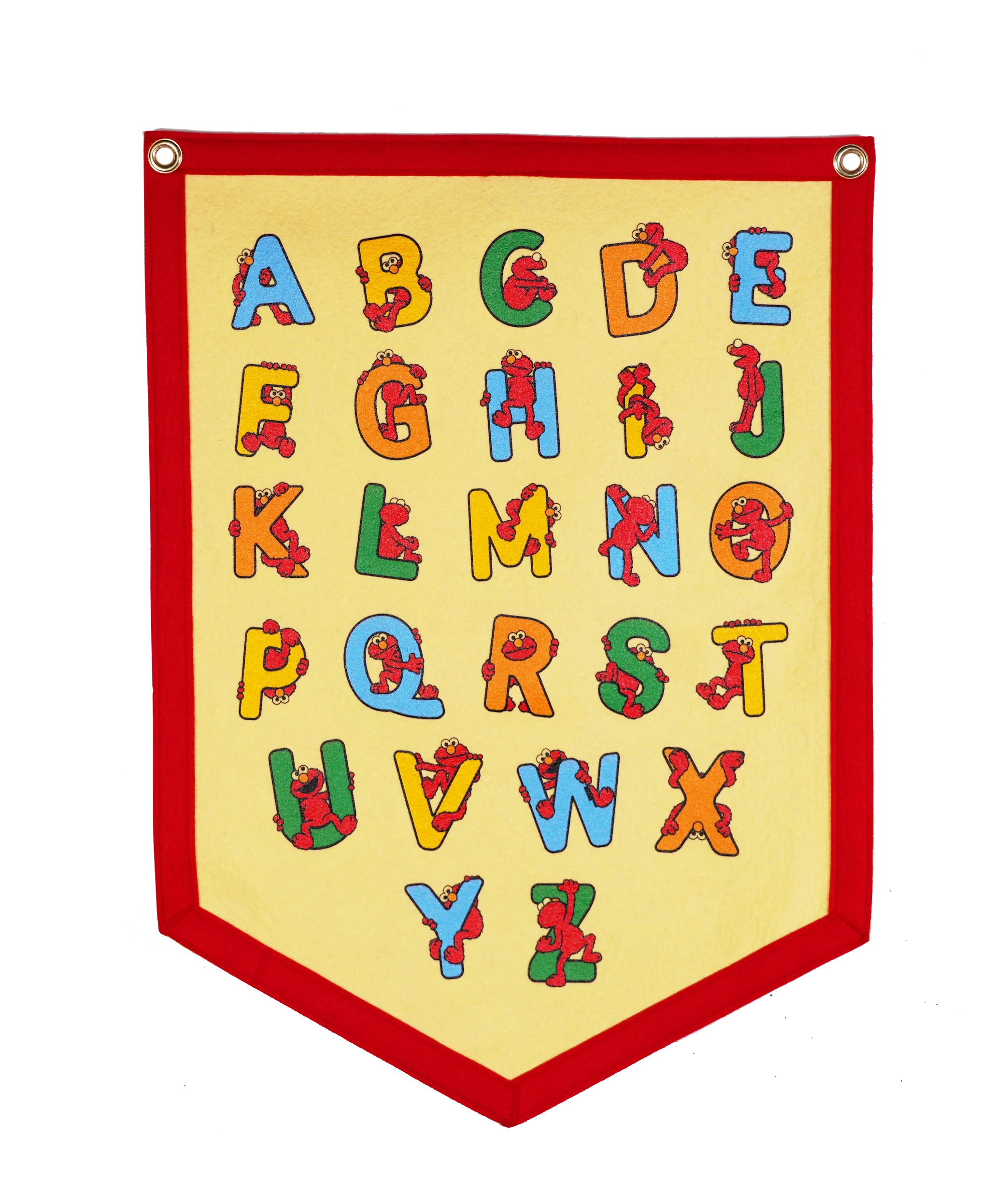 Elmo Alphabet Camp Flag • Sesame Street x Oxford Pennant