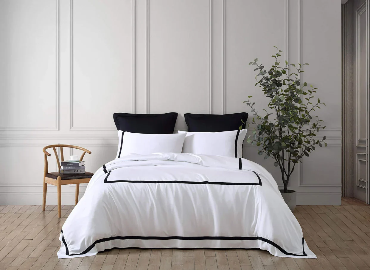 Frame Premium Bamboo Duvet Cover | Last Chance - Image 14