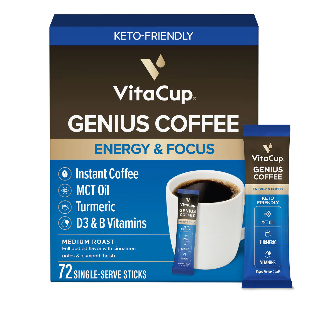 Genius Coffee Instant Sticks - Image 7