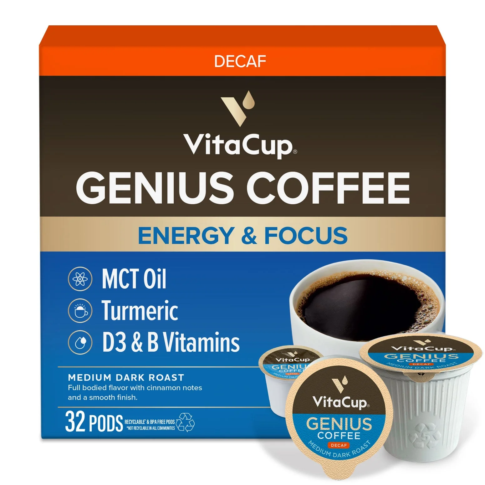 Genius Decaf Coffee Pods - Image 6