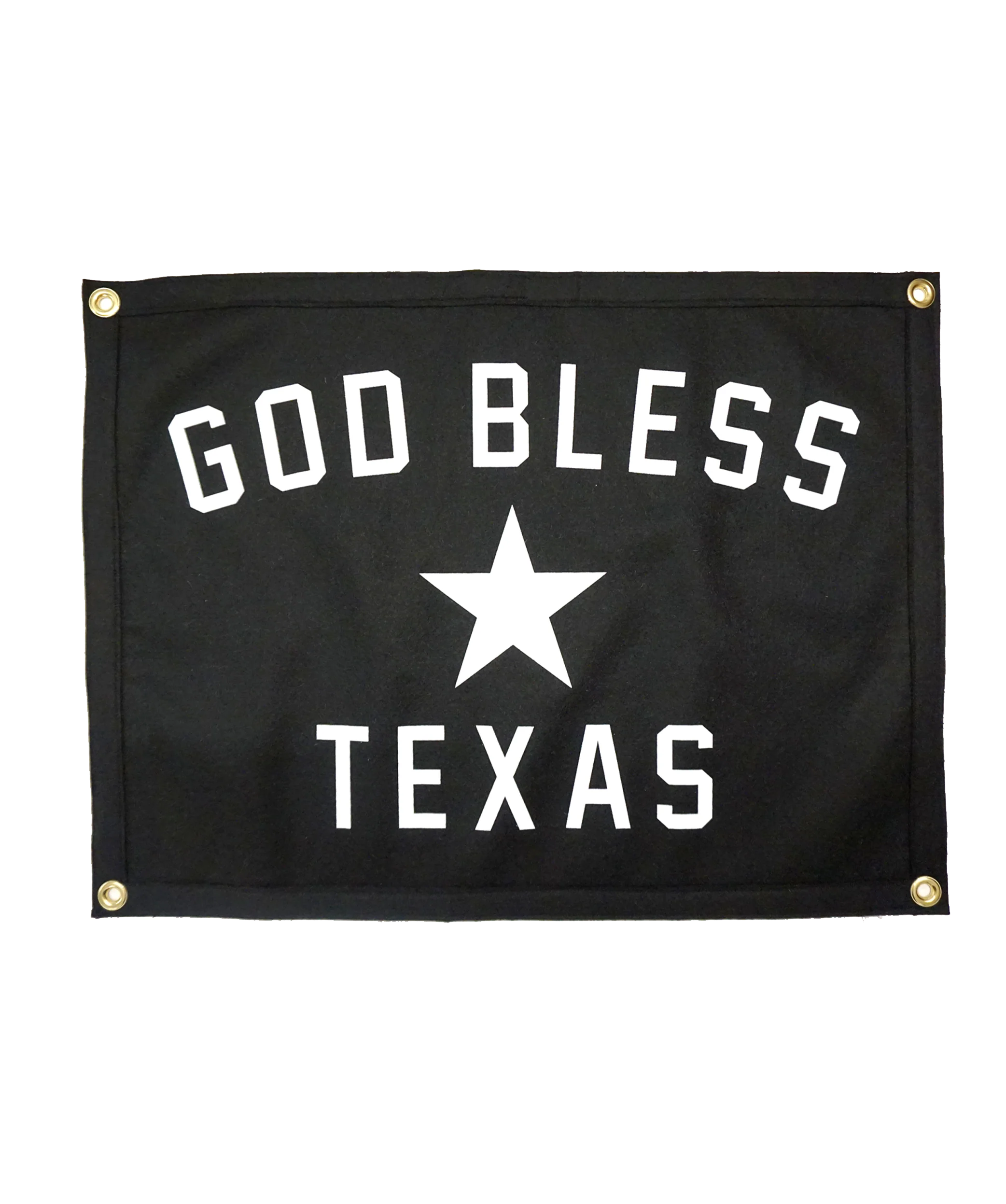 God Bless Texas Camp Flag • Manready Mercantile x Oxford Pennant Original