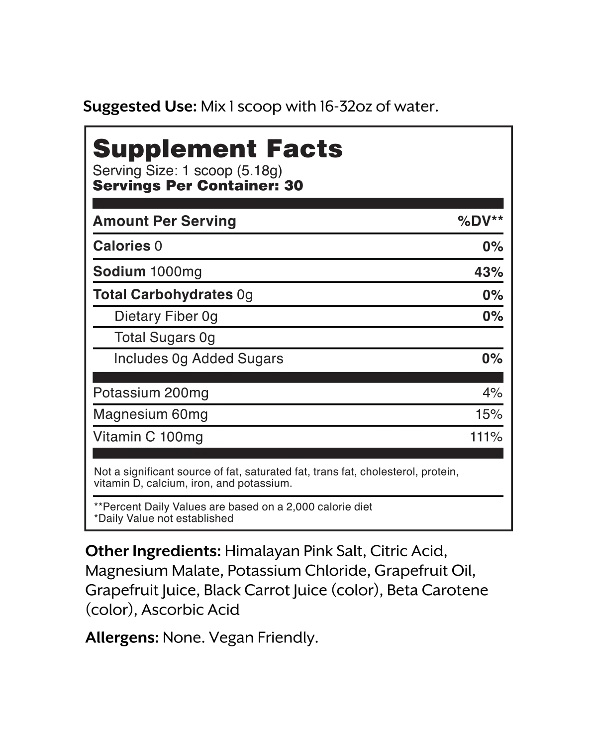 Grapefruit Electrolyte Drink Mix - Image 6