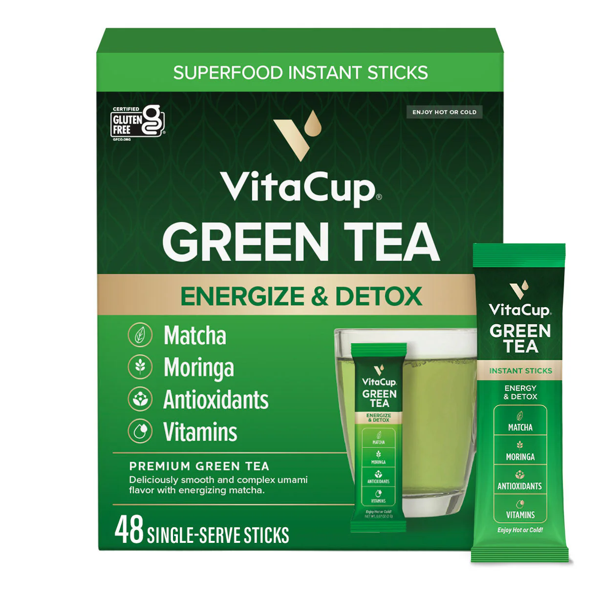 Green Tea Instant Sticks - Image 6