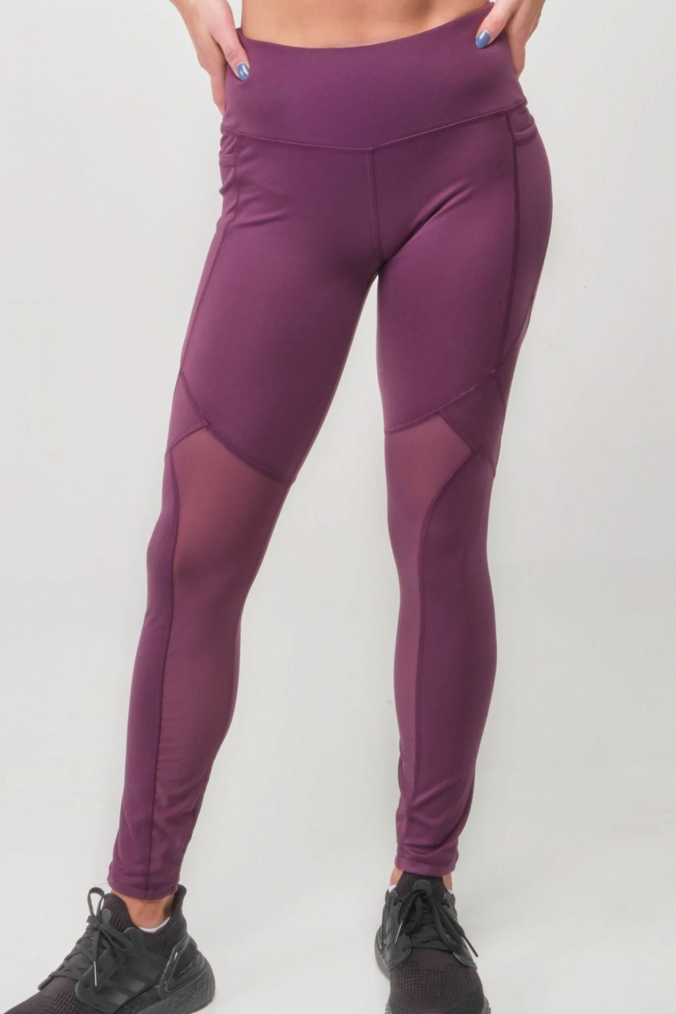 High-Rise Mesh Legging with Pockets by Seaav - Image 24