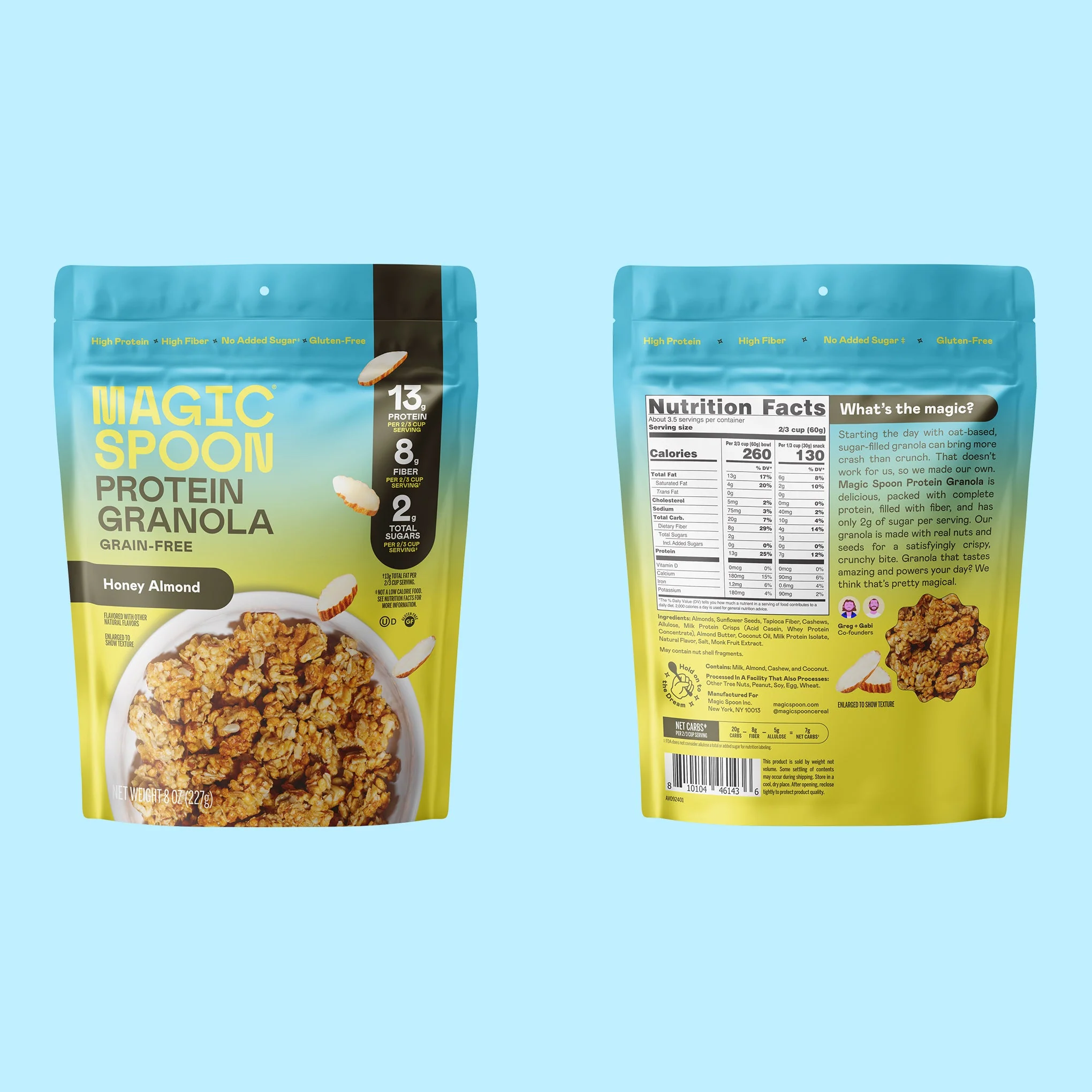 Honey Almond - 4 Bags of Granola - Image 4