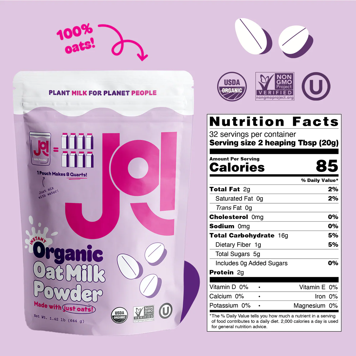 Instant Organic Oat Milk by JOI - Image 3