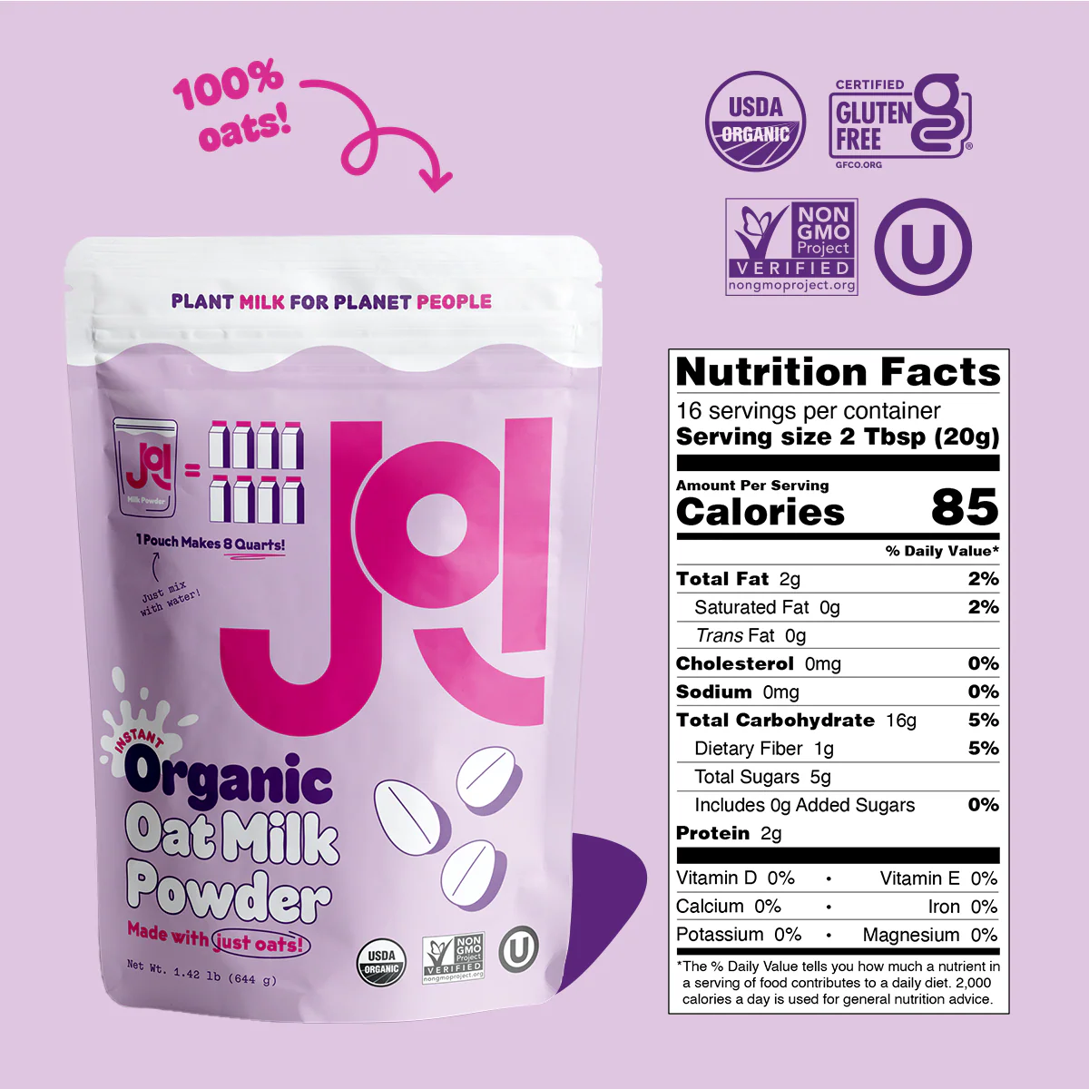 Instant Organic Oat & Organic Almond 2-Pack by JOI - Image 4