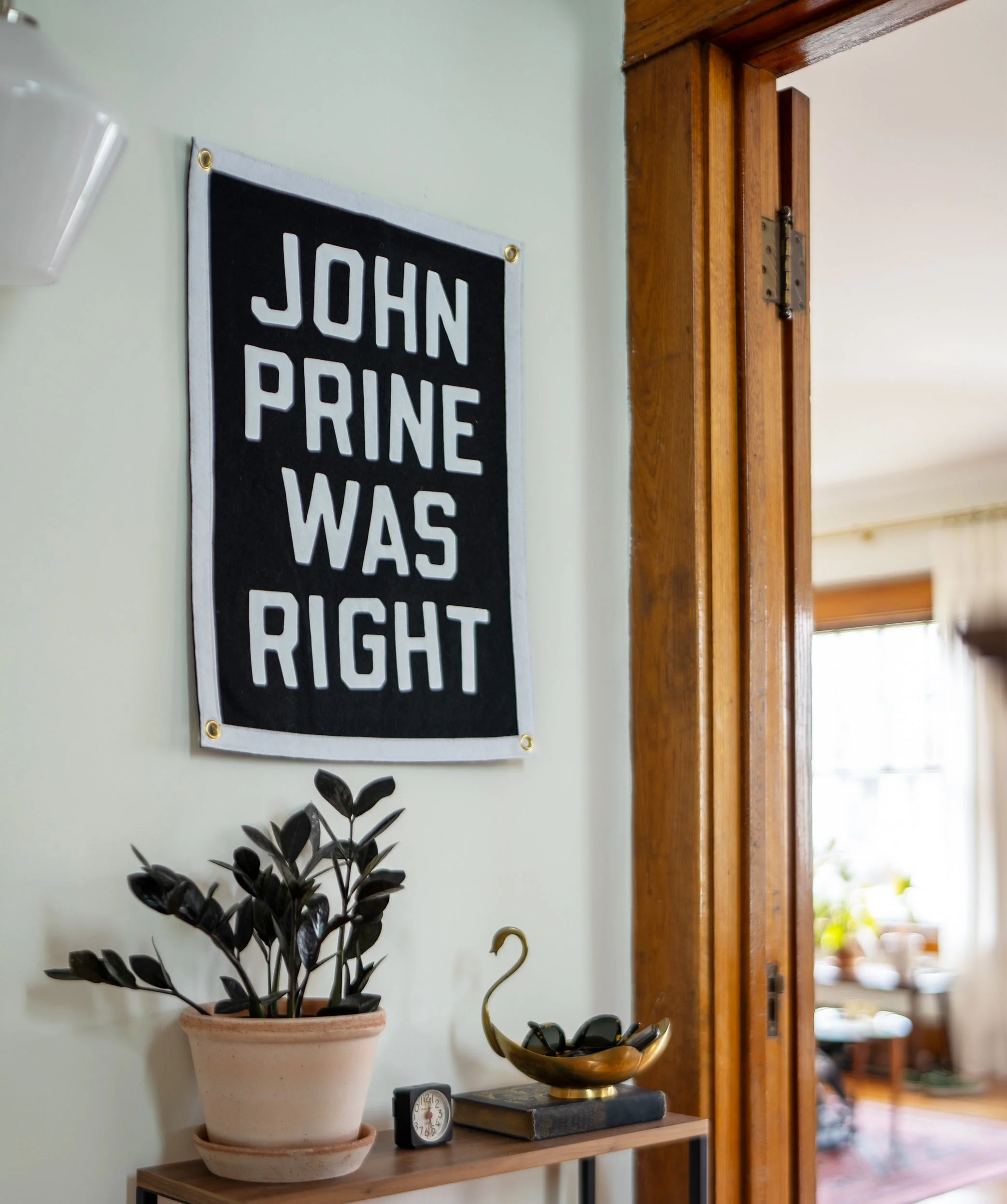 John Prine Was Right Camp Flag • John Prine x Oxford Pennant - Image 2