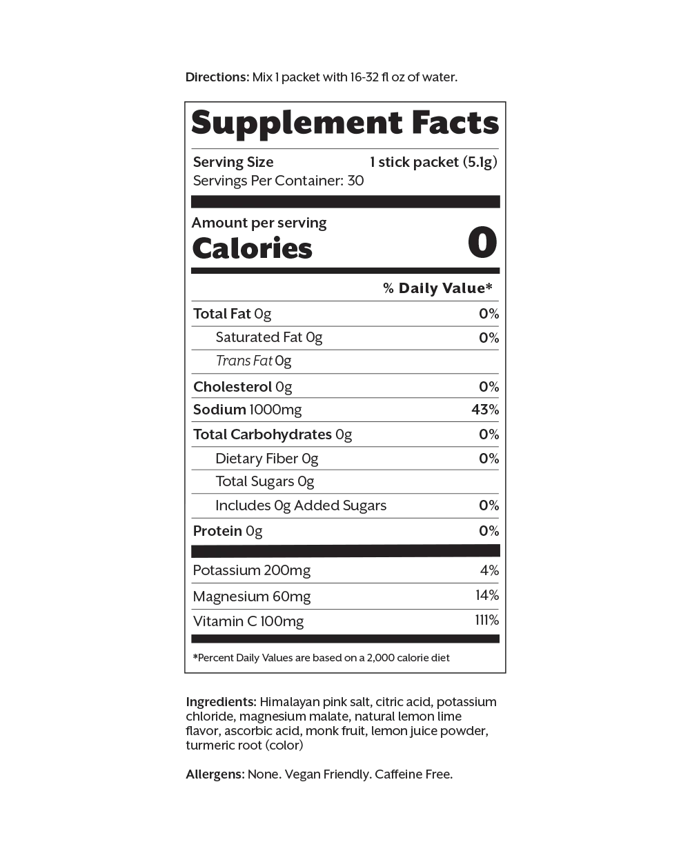 Lemon Lime Electrolyte Drink Mix - Image 6