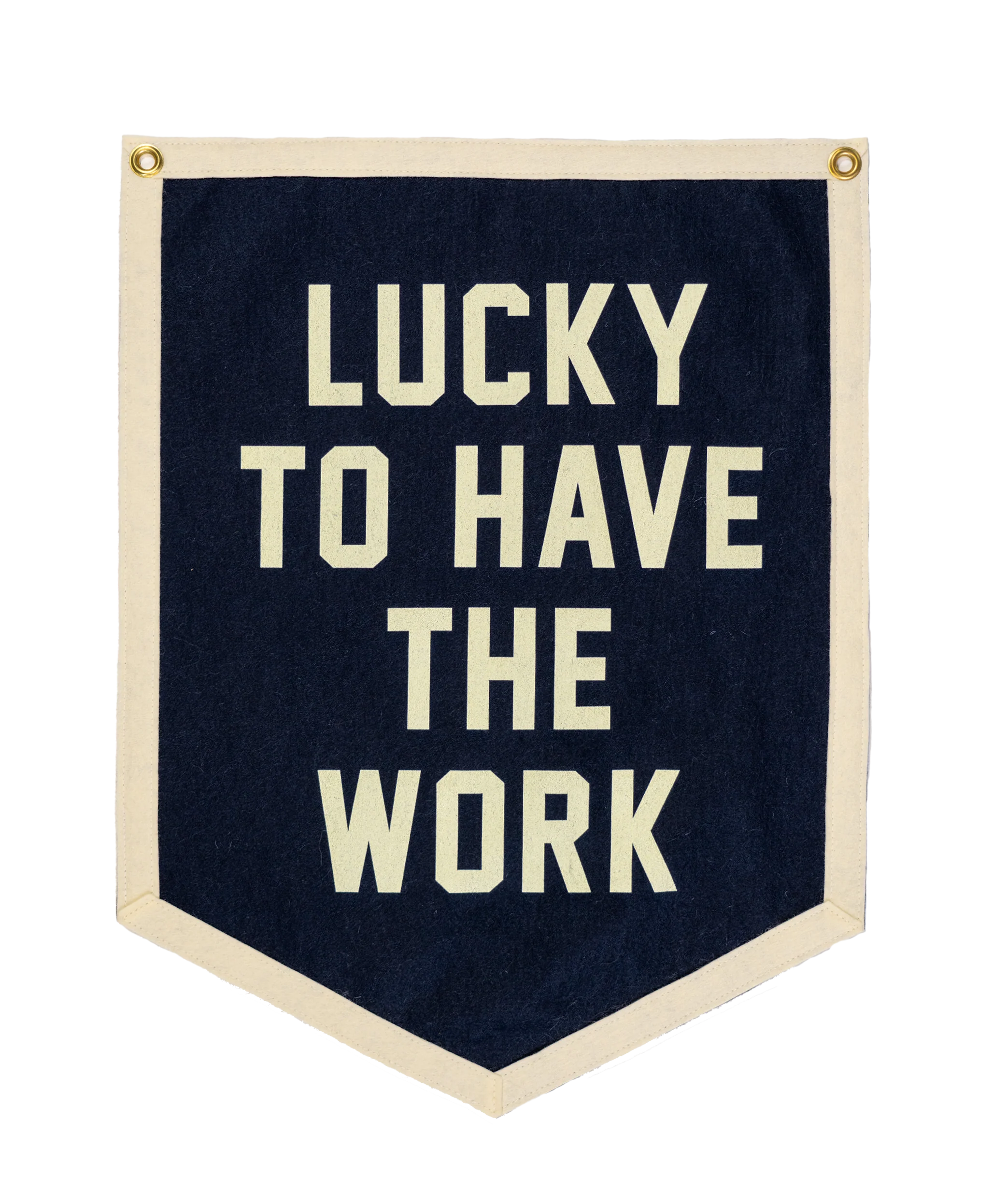 Lucky To Have The Work Camp Flag • Jason Isbell x Oxford Pennant